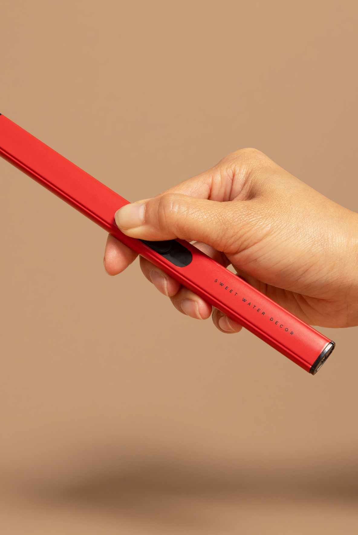 Red Rechargeable Electric Lighter-310 Gift-Sweet Water Decor-The Lovely Closet, Women's Fashion Boutique in Alexandria, KY