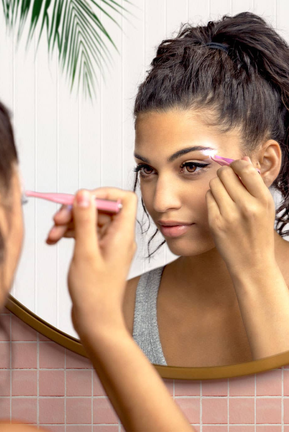 Lemon Lavender Light Up Tweezer-310 Gift-DM Merchandising-The Lovely Closet, Women's Fashion Boutique in Alexandria, KY