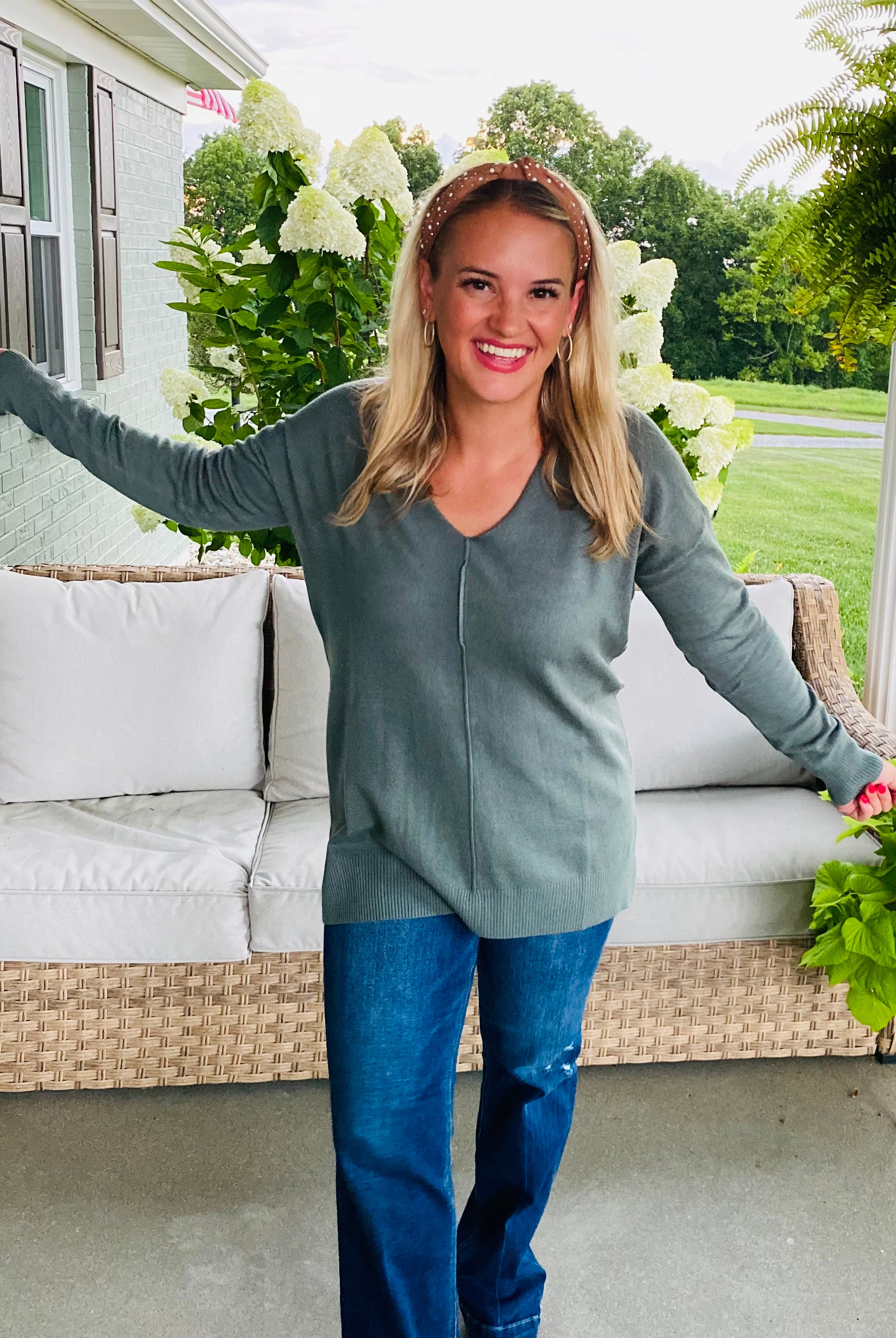 Dream Sweater - Teal-140 Sweaters-zenana-The Lovely Closet, Women's Fashion Boutique in Alexandria, KY