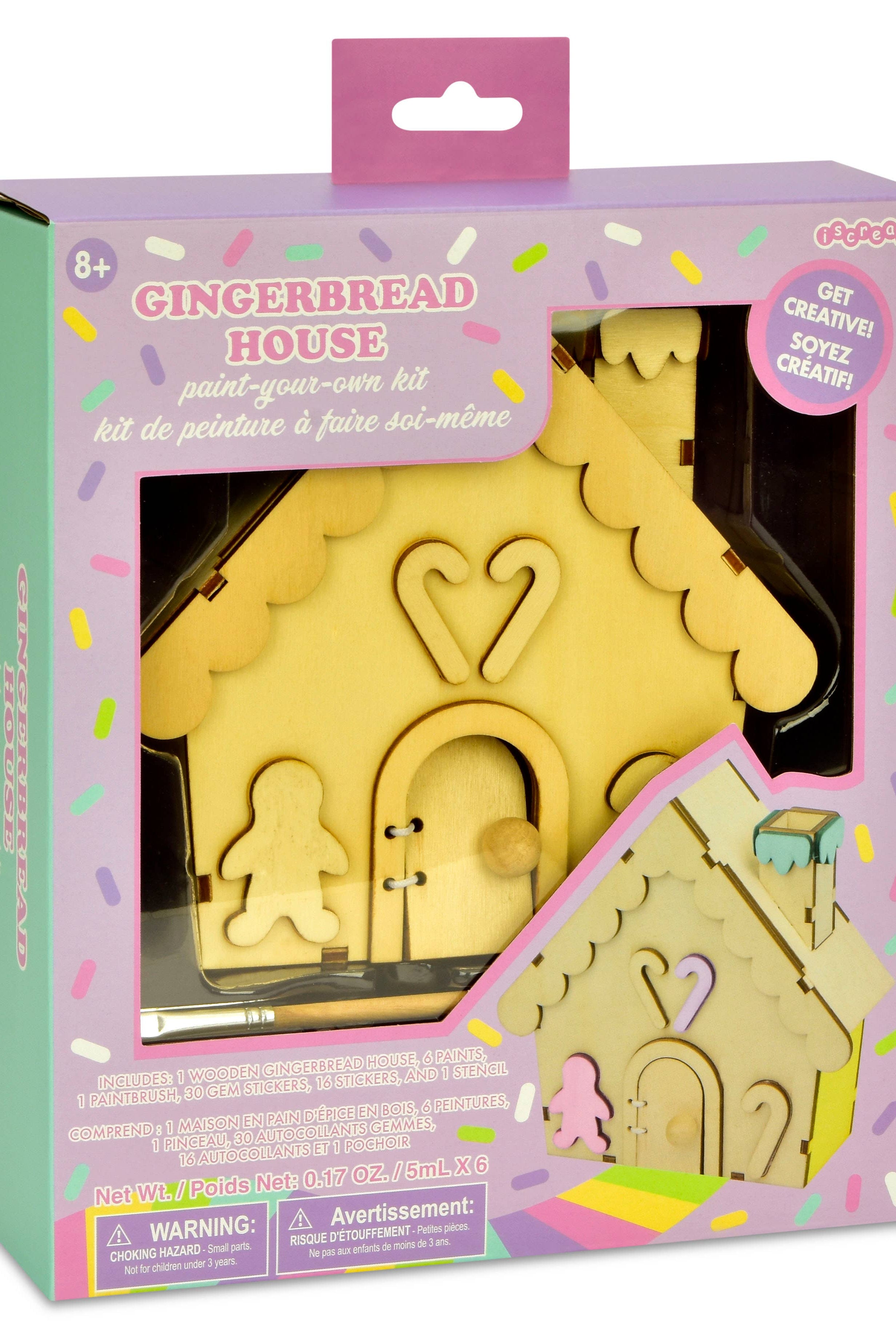 Decorate Your Own Gingerbread House Craft Kit-Iscream-The Lovely Closet, Women's Fashion Boutique in Alexandria, KY