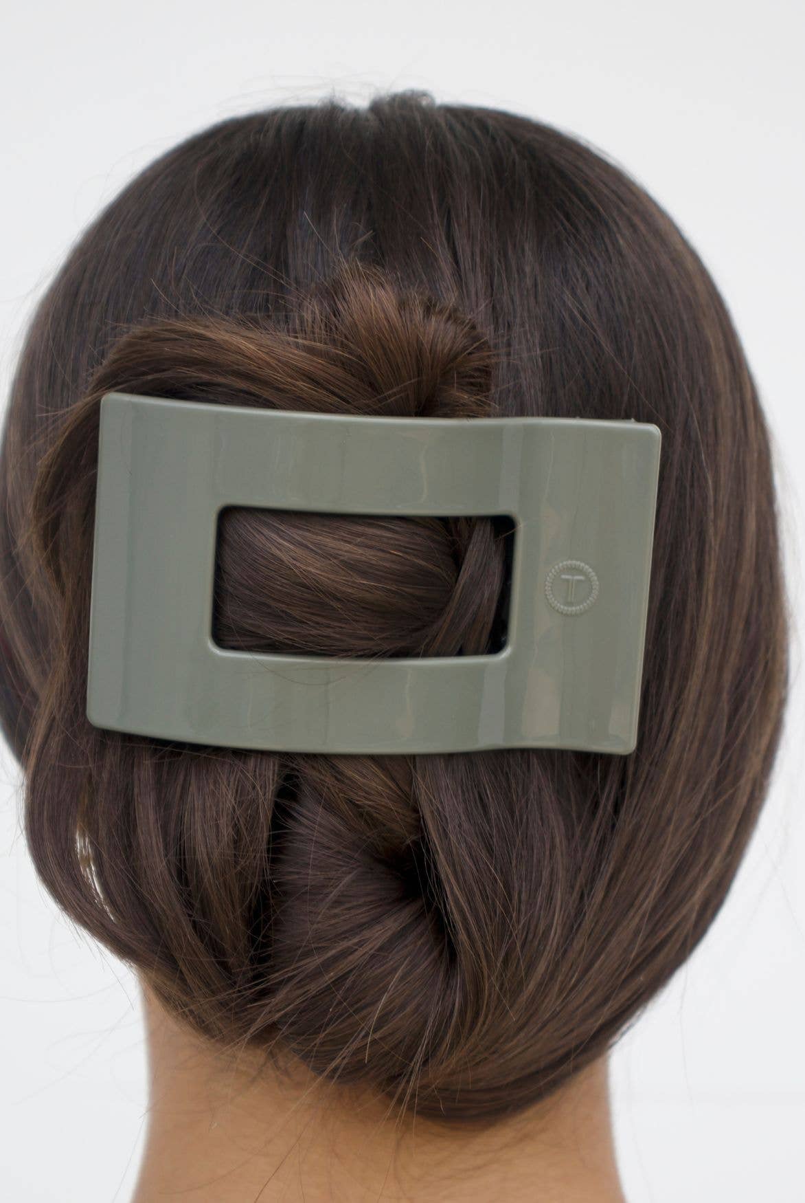 Teleties Flat Rectangle Hair Clip-280 Accessories-TELETIES-The Lovely Closet, Women's Fashion Boutique in Alexandria, KY