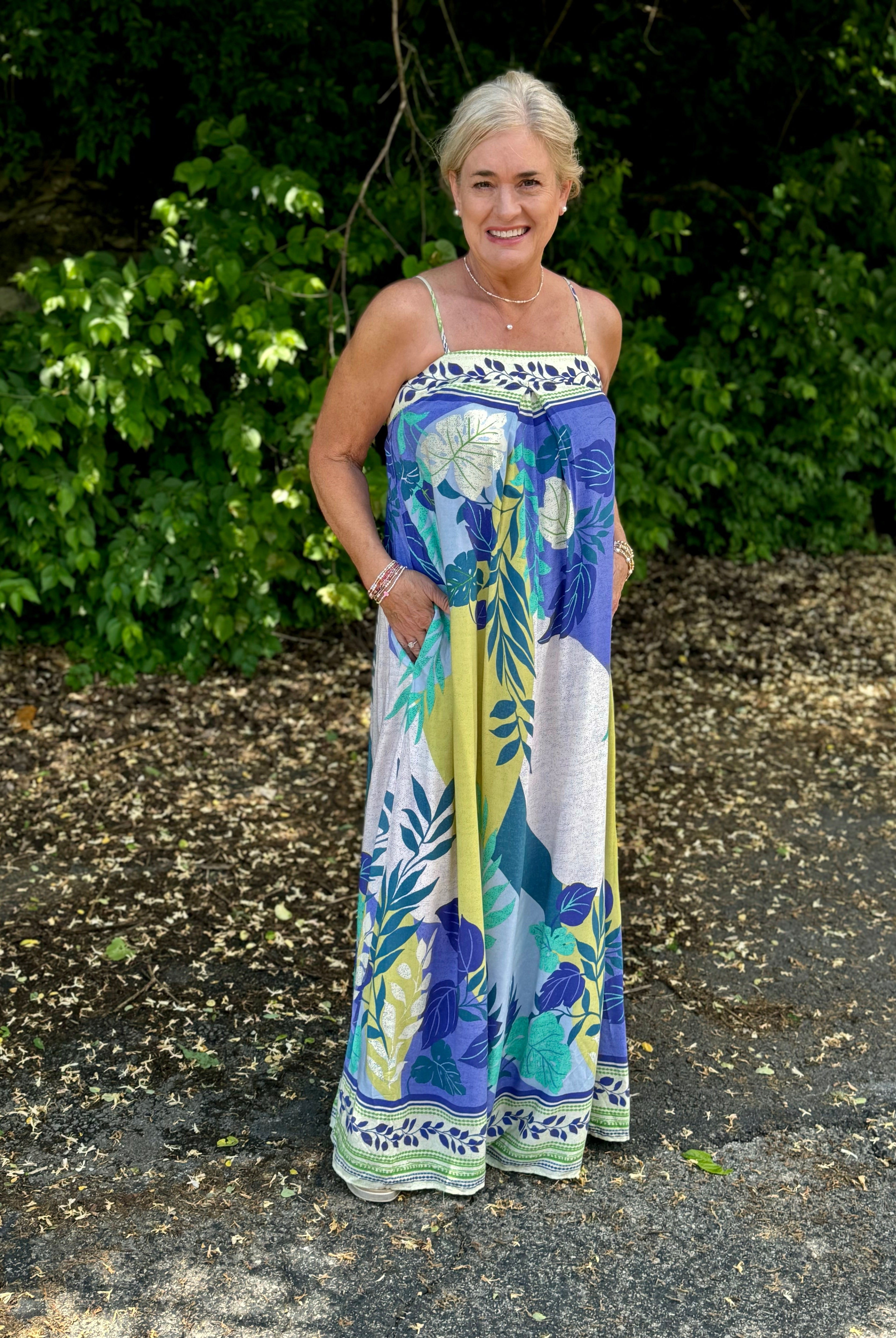 Take Me to The Tropics Maxi Dress-180 Dresses-The Lovely Closet-The Lovely Closet, Women's Fashion Boutique in Alexandria, KY