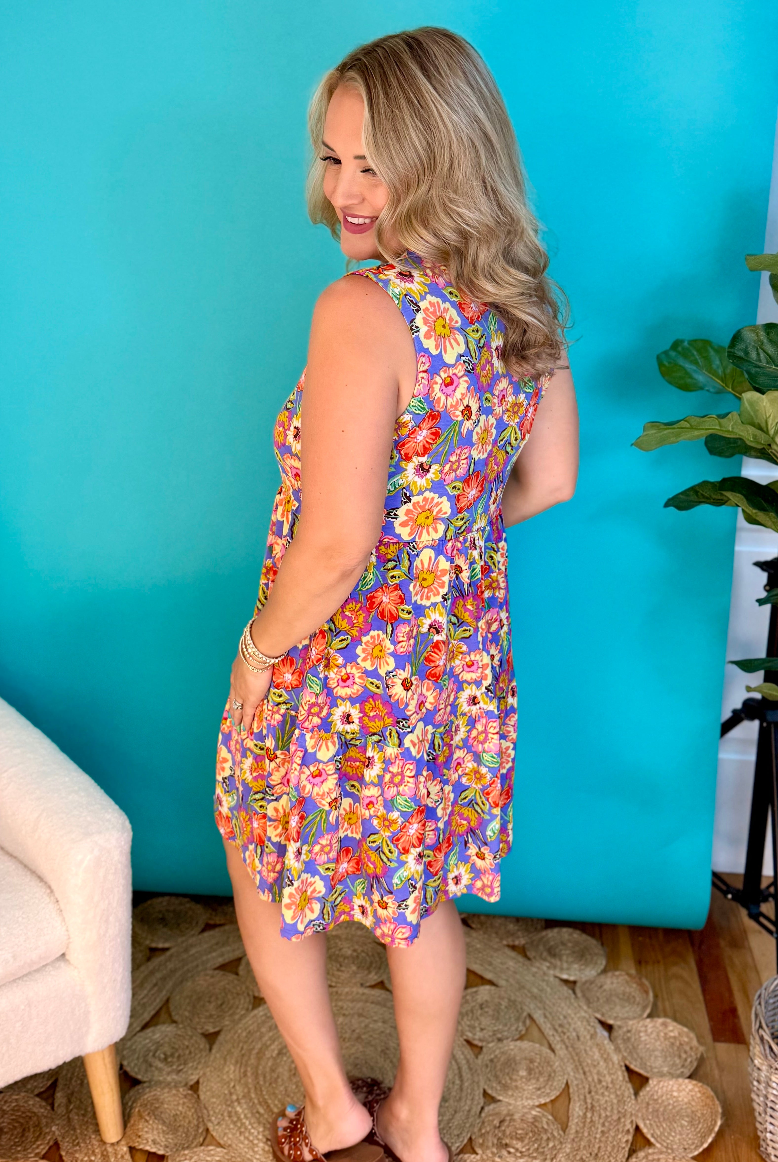 Summer Pop Lizzy Dress-180 Dresses-Dear Scarlett-The Lovely Closet, Women's Fashion Boutique in Alexandria, KY