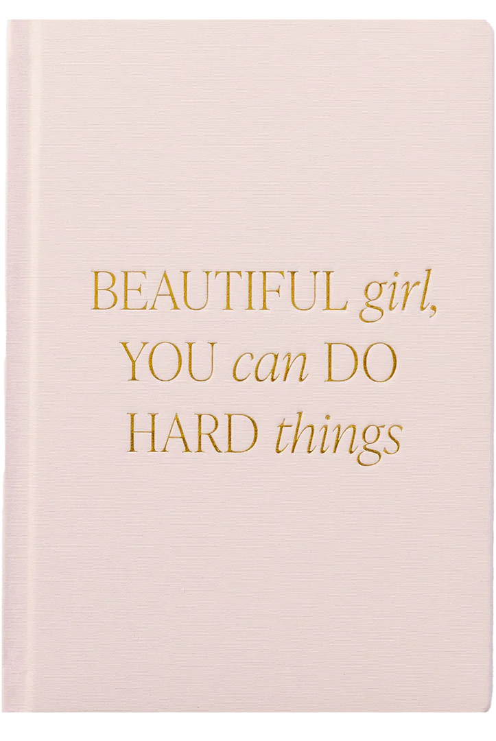 Beautiful girl YOU can Do HARD things Journal-310 Gift-Sweet Water Decor-The Lovely Closet, Women's Fashion Boutique in Alexandria, KY