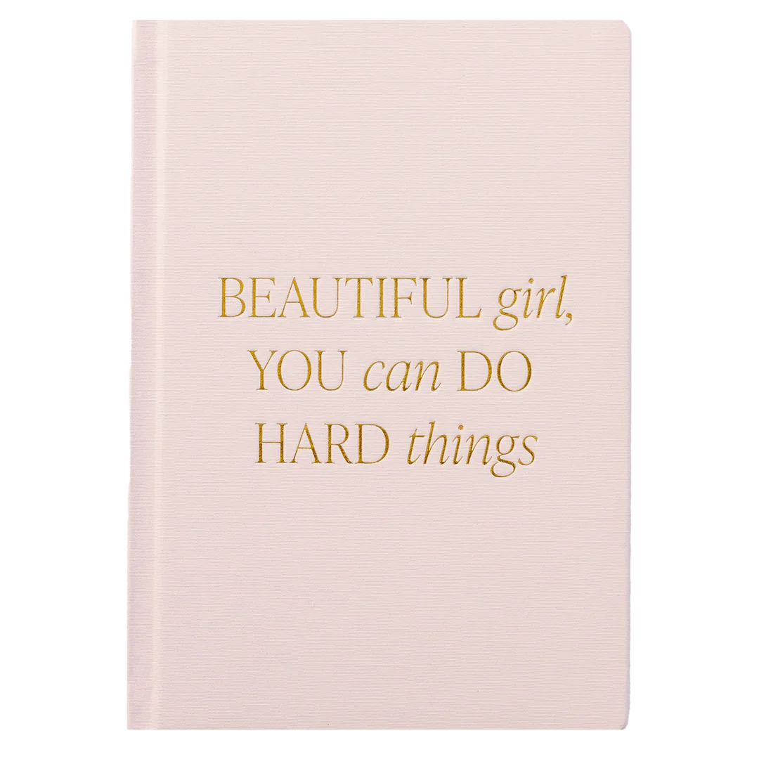 Beautiful girl YOU can Do HARD things Journal-310 Gift-Sweet Water Decor-The Lovely Closet, Women's Fashion Boutique in Alexandria, KY