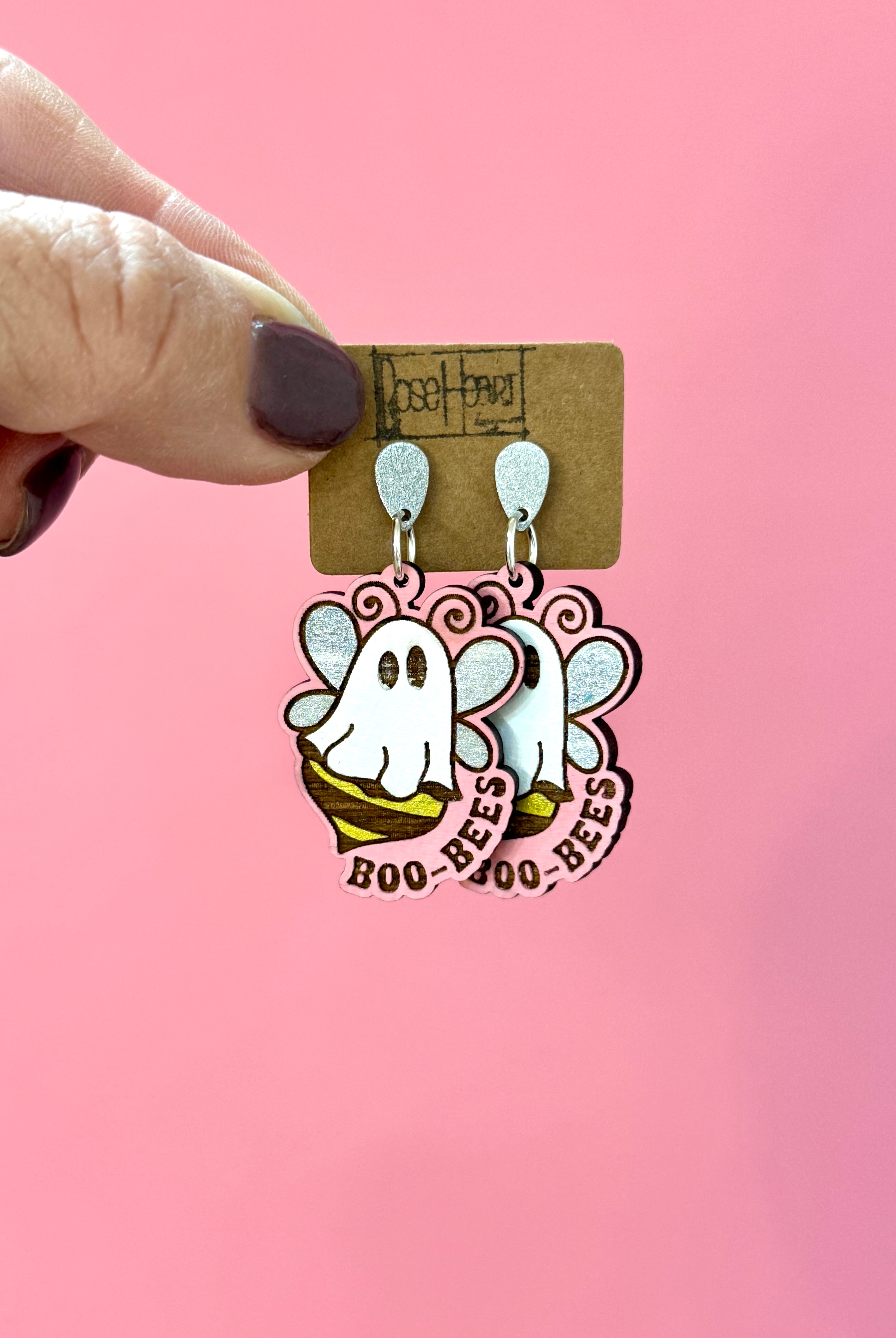 RoseHeart Earrings 2025 Pinktober!-280 Accessories-RH-The Lovely Closet, Women's Fashion Boutique in Alexandria, KY