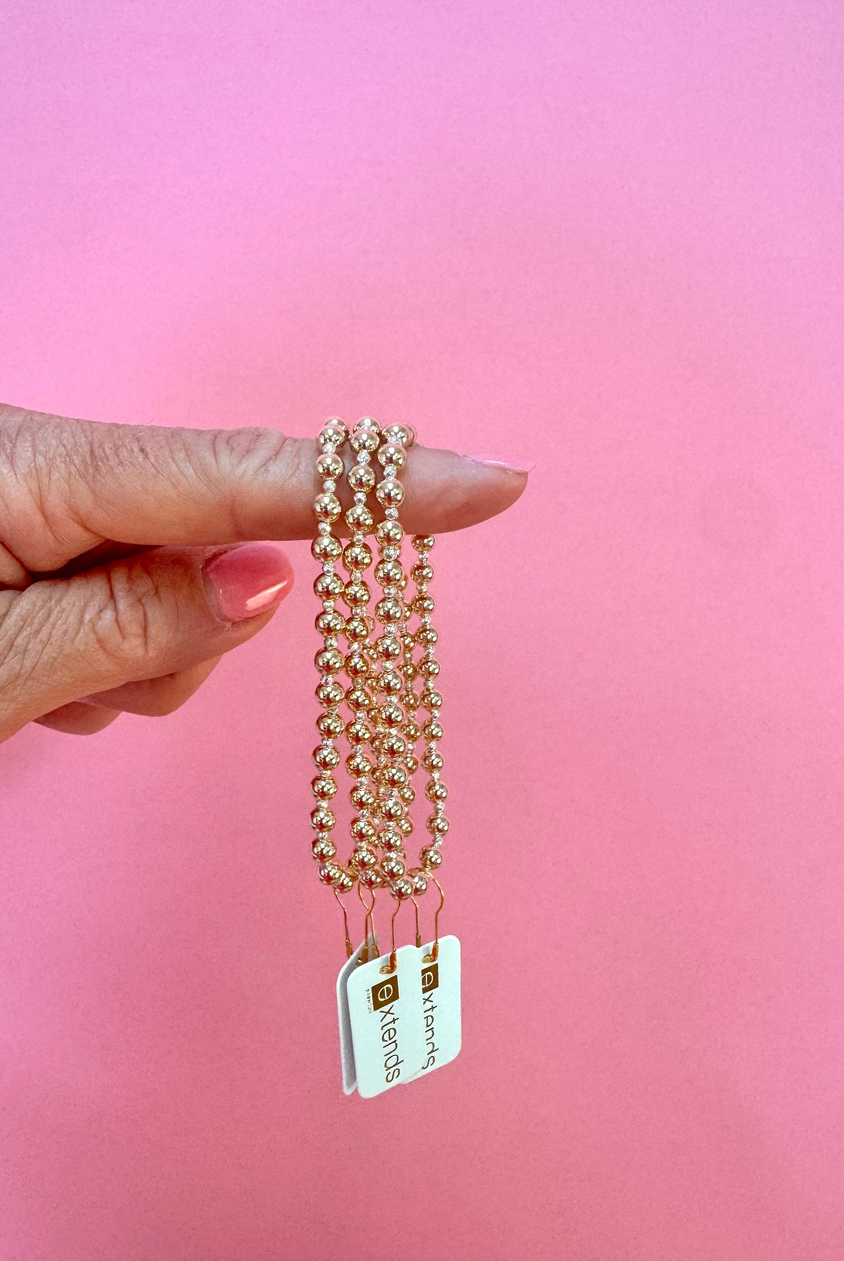 EXTENDS Bright Silver Hematite Grateful 5mm-260 eNewton-eNewton-The Lovely Closet, Women's Fashion Boutique in Alexandria, KY