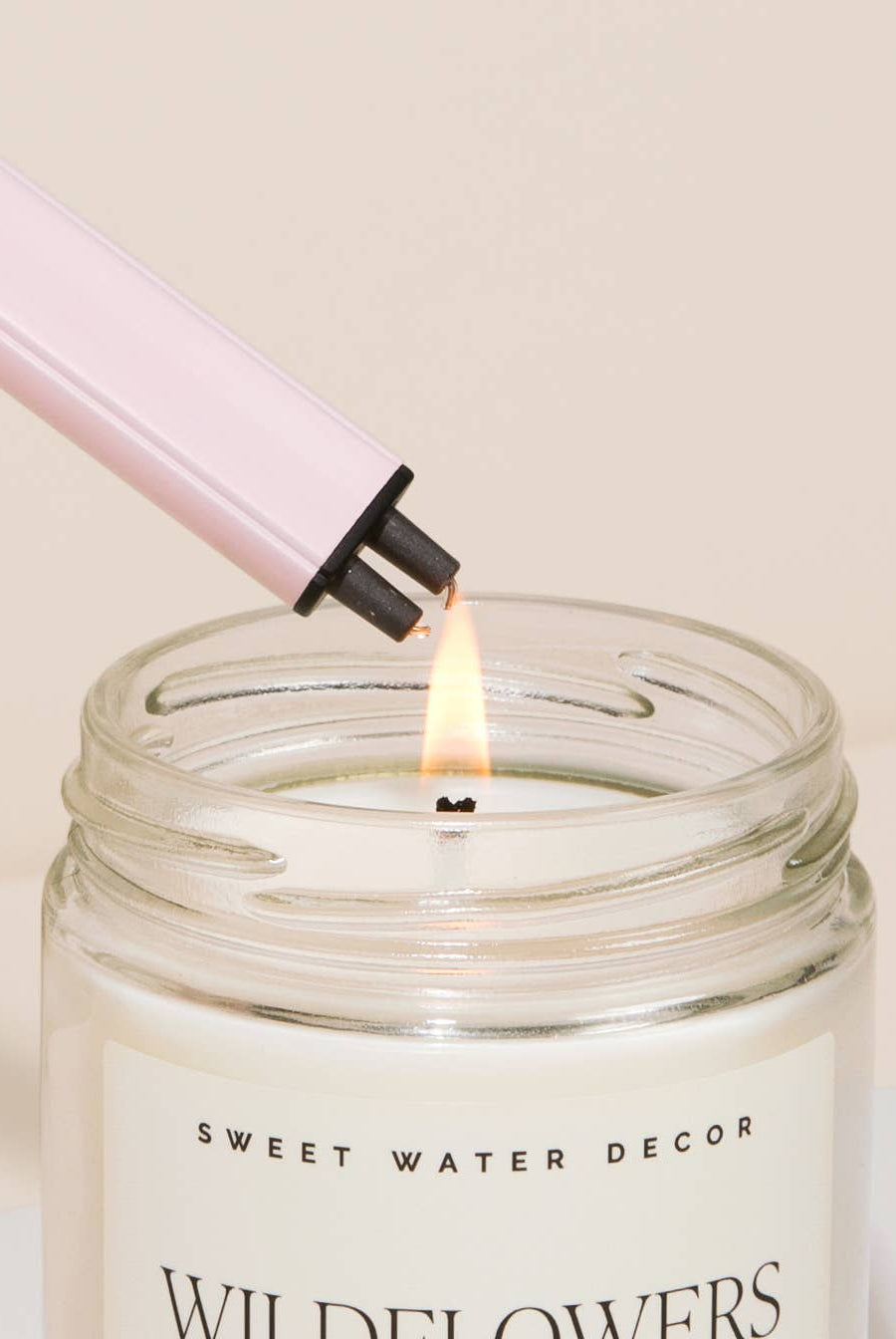 Blush Pink Rechargeable Electric Lighter-310 Gift-Sweet Water Decor-The Lovely Closet, Women's Fashion Boutique in Alexandria, KY