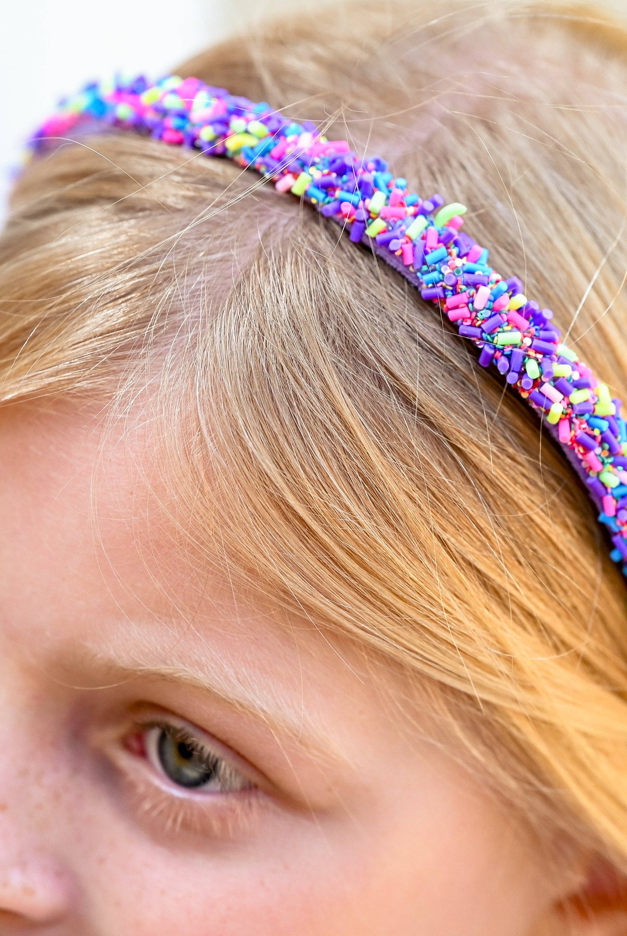 Thin Sprinkle Headband - Purple-310 Gift-Frog Sac-The Lovely Closet, Women's Fashion Boutique in Alexandria, KY