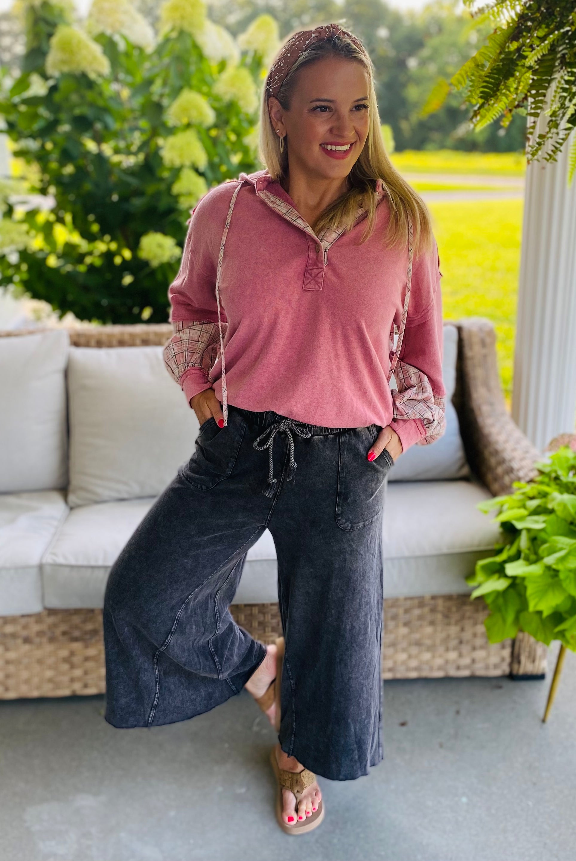 Day in the Life Pants - Ash-240 Pants-easel-The Lovely Closet, Women's Fashion Boutique in Alexandria, KY