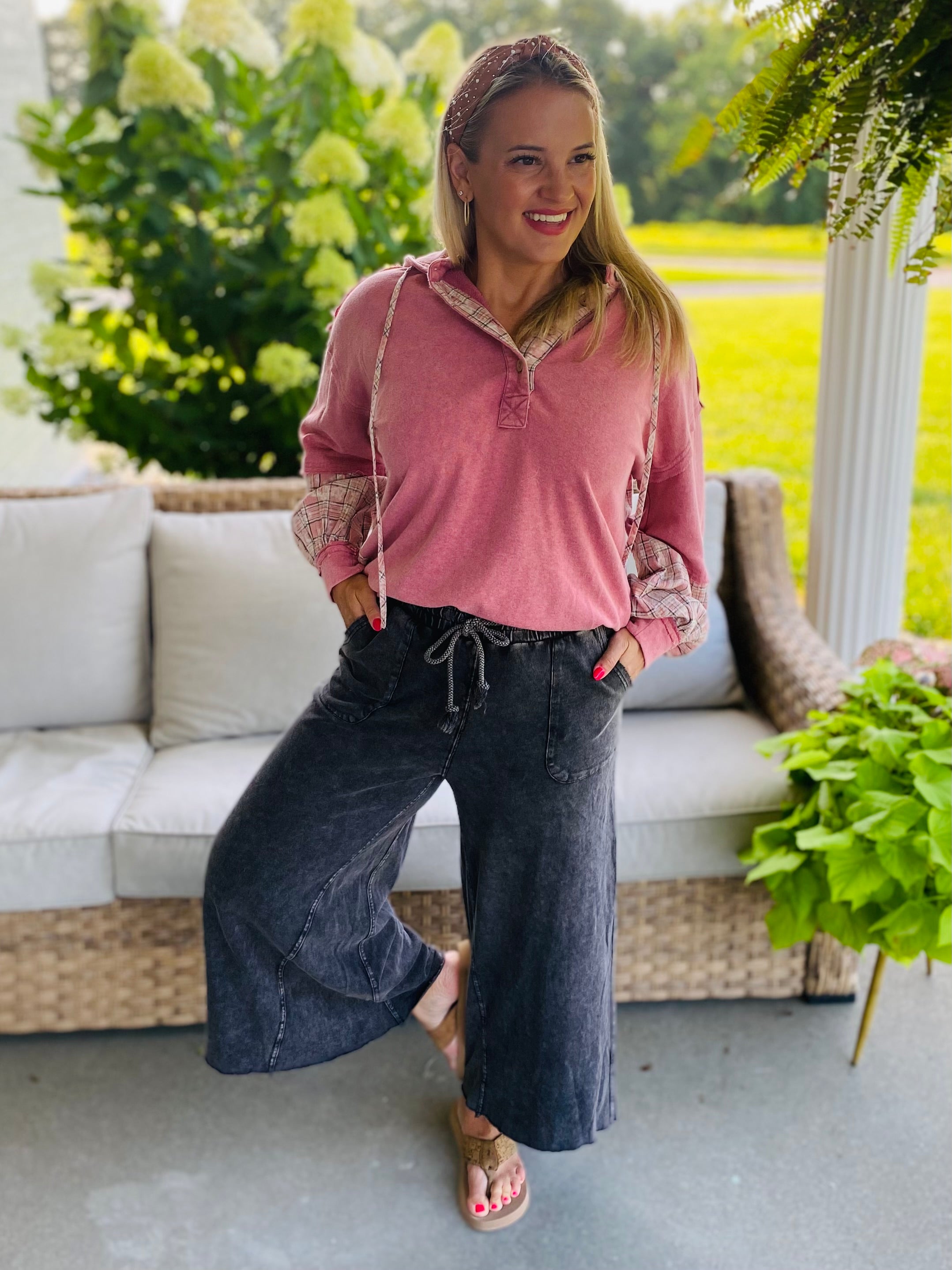 Day in the Life Pants - Ash-240 Pants-easel-The Lovely Closet, Women's Fashion Boutique in Alexandria, KY