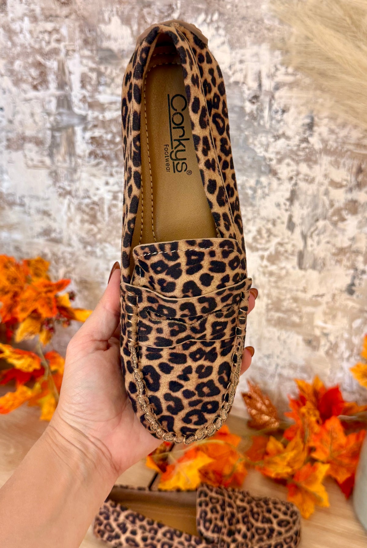 Corkys Penny For Your Thoughts - Leopard-270 Shoes-Corkys-The Lovely Closet, Women's Fashion Boutique in Alexandria, KY
