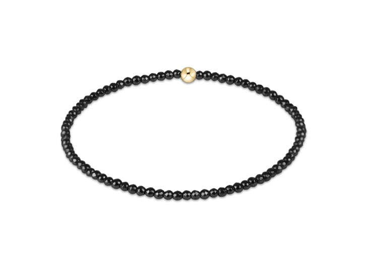 Faceted Hematite 2mm-260 eNewton-eNewton-The Lovely Closet, Women's Fashion Boutique in Alexandria, KY