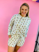 Mary Square Luxury Pajamas - Cottage Stripes-310 Gift-Mary Square-The Lovely Closet, Women's Fashion Boutique in Alexandria, KY