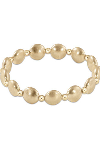 Honesty Gold Grateful 10mm Bracelet-260 eNewton-eNewton-The Lovely Closet, Women's Fashion Boutique in Alexandria, KY