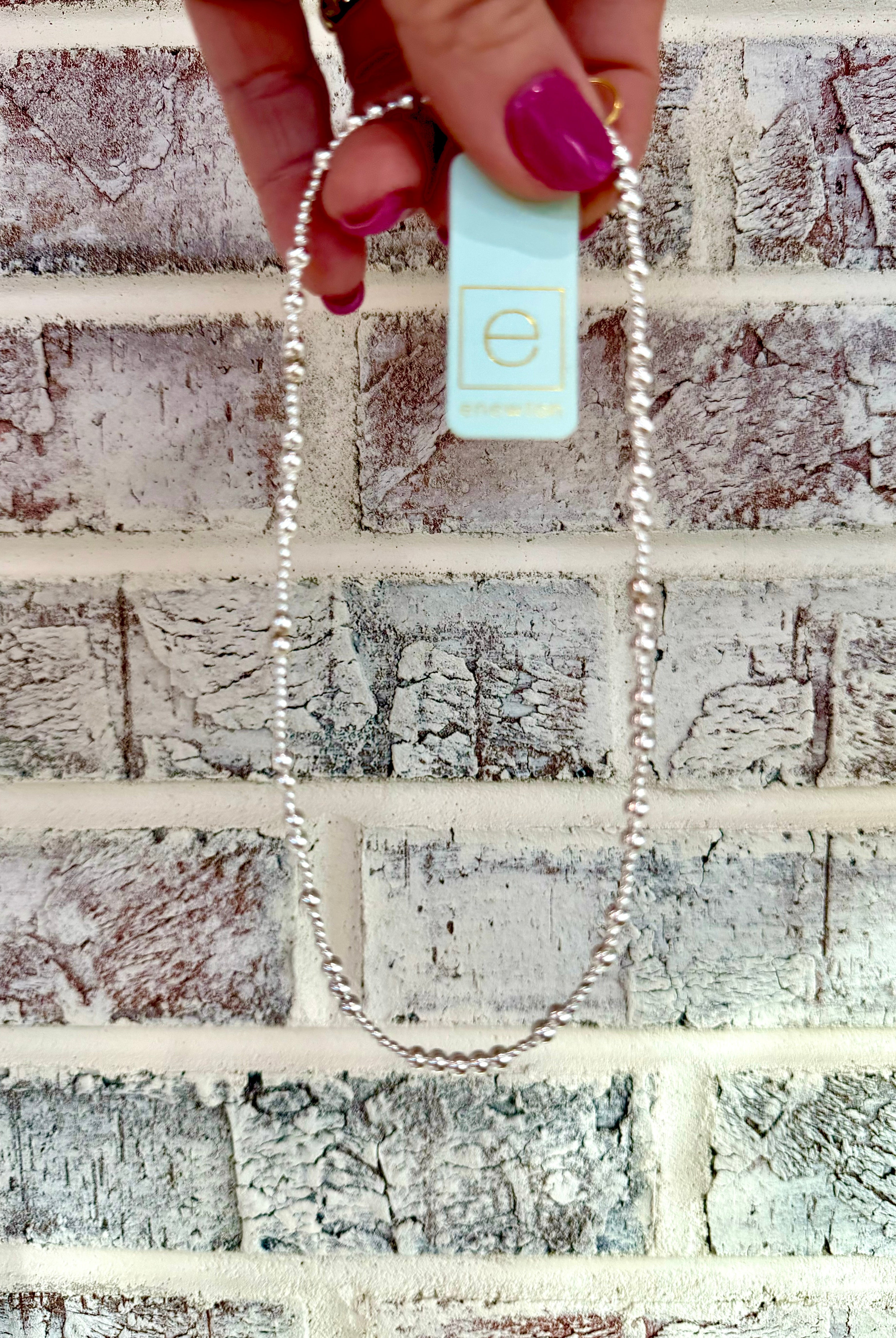 Sterling Silver Hope Unwritten Necklace-260 eNewton-eNewton-The Lovely Closet, Women's Fashion Boutique in Alexandria, KY