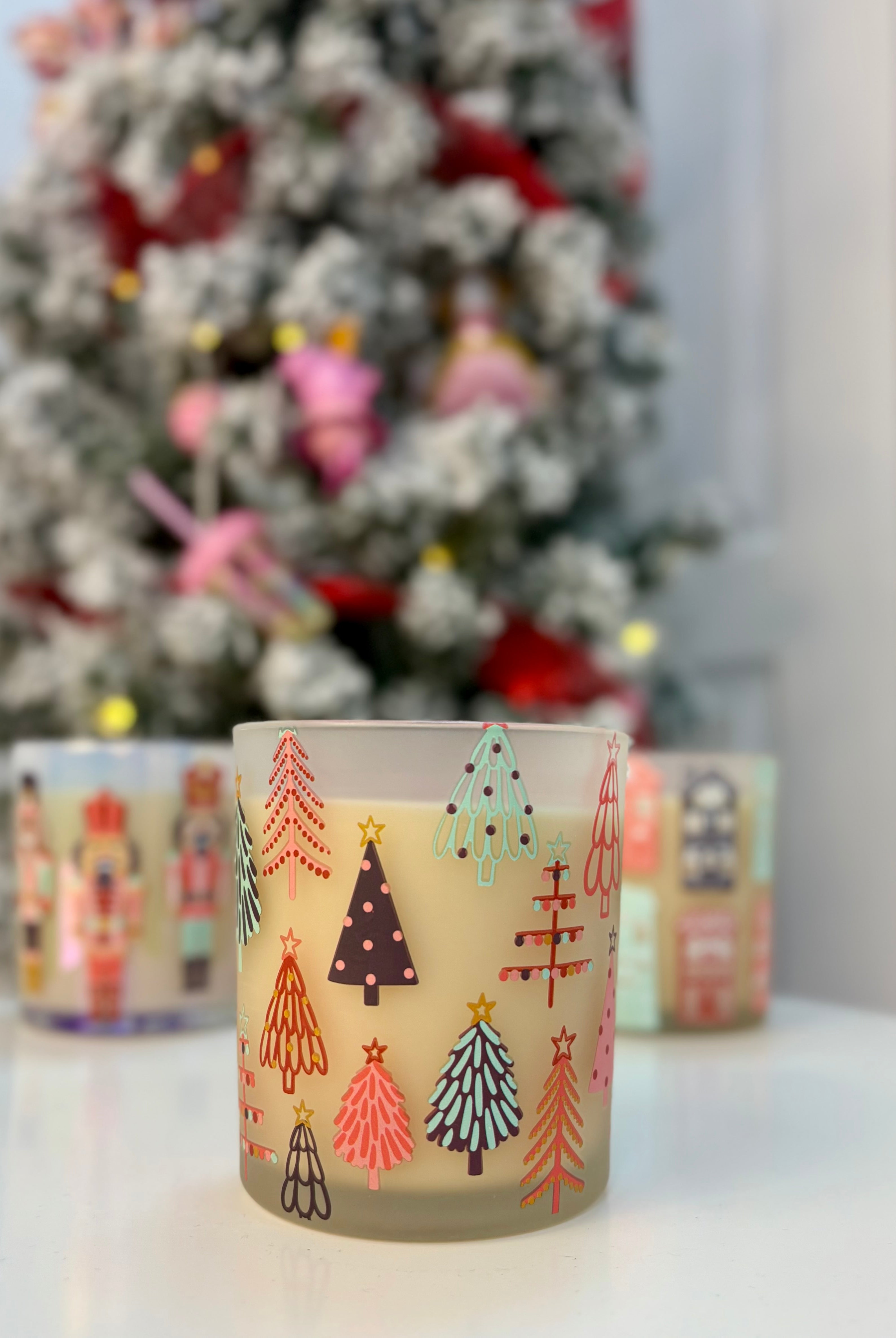 Sweet Grace Christmas Candle - Festive Trees-350 Holiday-Bridgewater Candle Co.-The Lovely Closet, Women's Fashion Boutique in Alexandria, KY