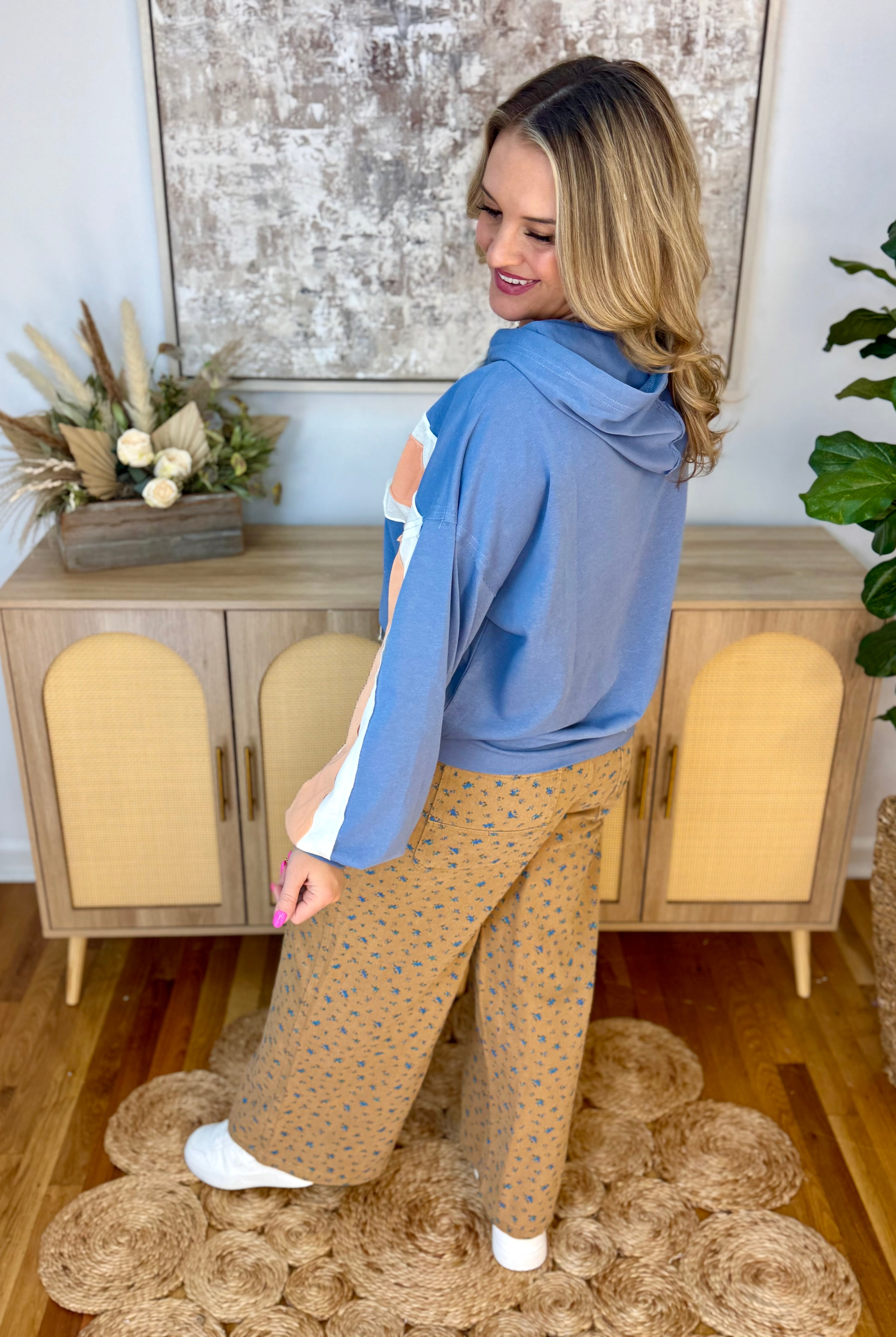 Casual Day Hoodie-110 Long Sleeve Top-bibi-The Lovely Closet, Women's Fashion Boutique in Alexandria, KY