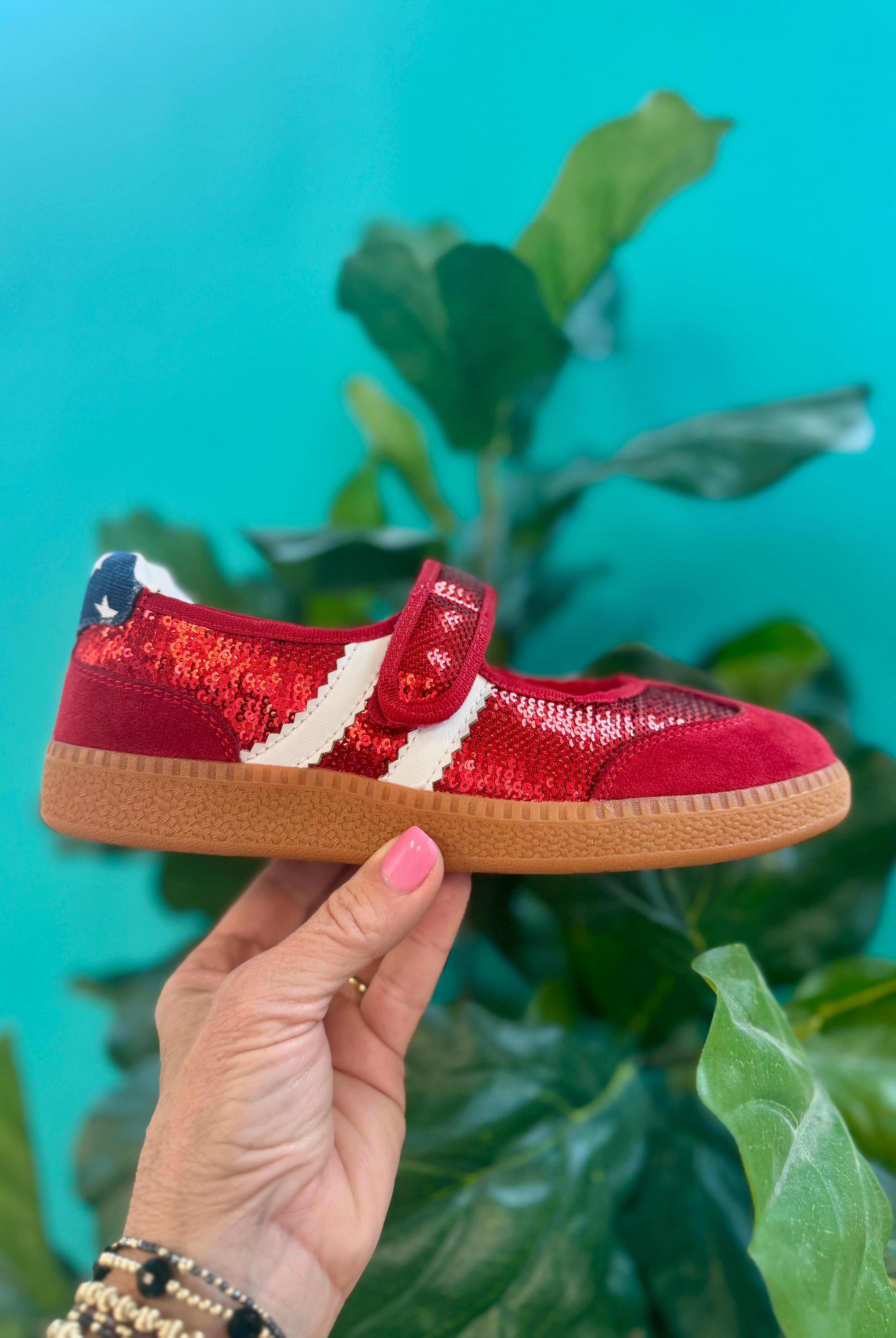 Corkys Americana Calm Down Sneakers-270 Shoes-Corkys-The Lovely Closet, Women's Fashion Boutique in Alexandria, KY