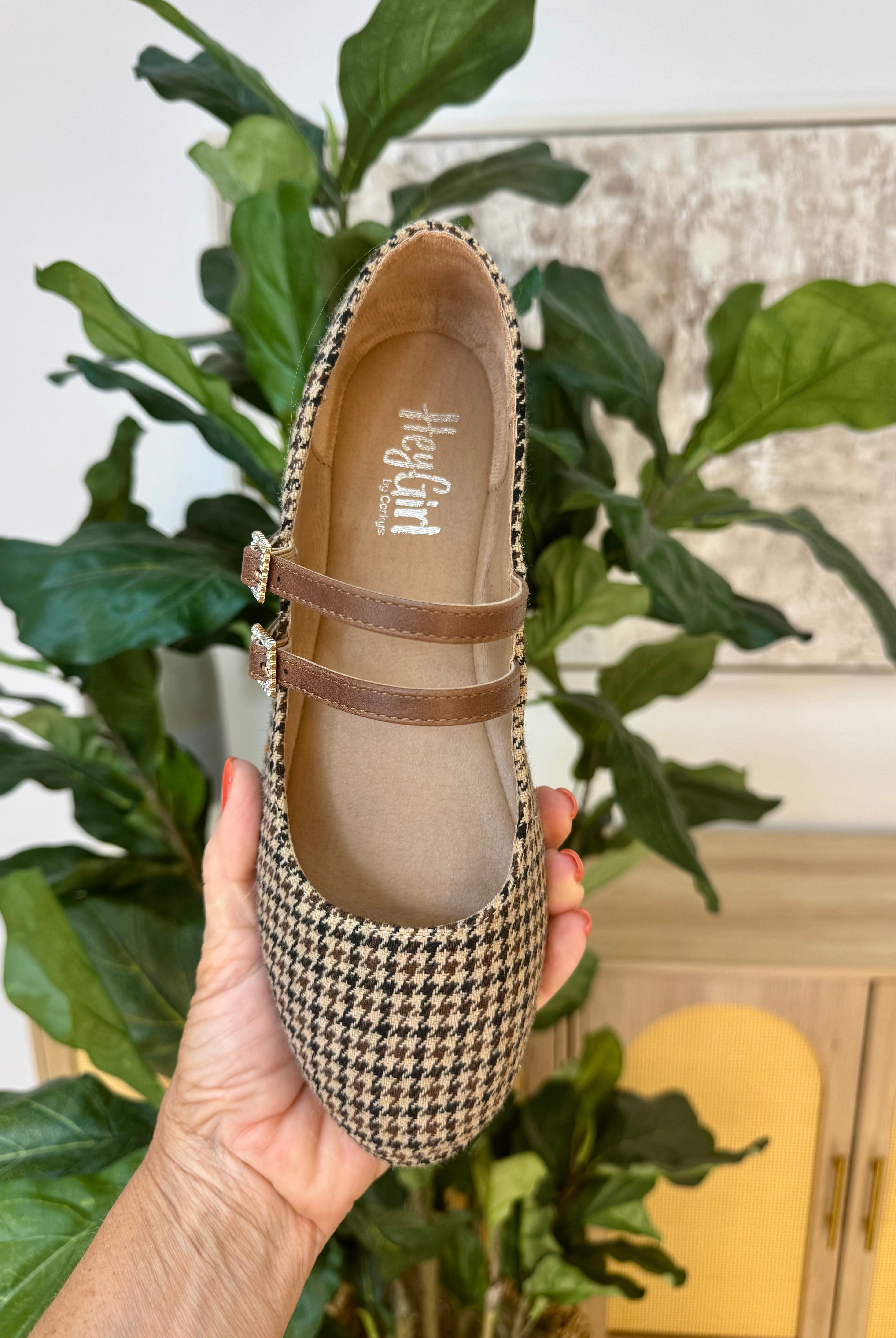 Corkys Own it - Black Houndstooth-270 Shoes-Corkys-The Lovely Closet, Women's Fashion Boutique in Alexandria, KY