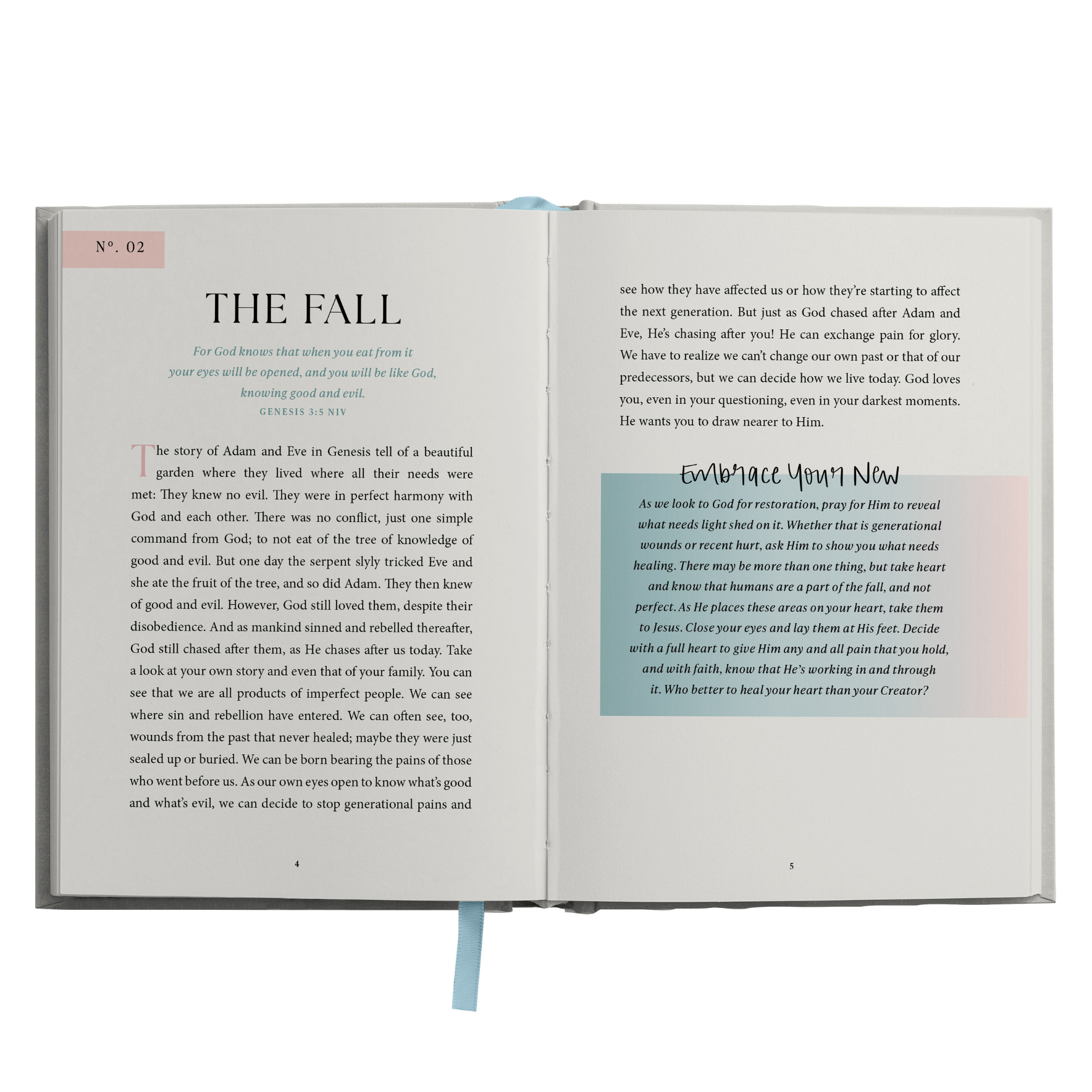 Embrace Your New Devotional-310 Gift-Sweet Water Decor-The Lovely Closet, Women's Fashion Boutique in Alexandria, KY