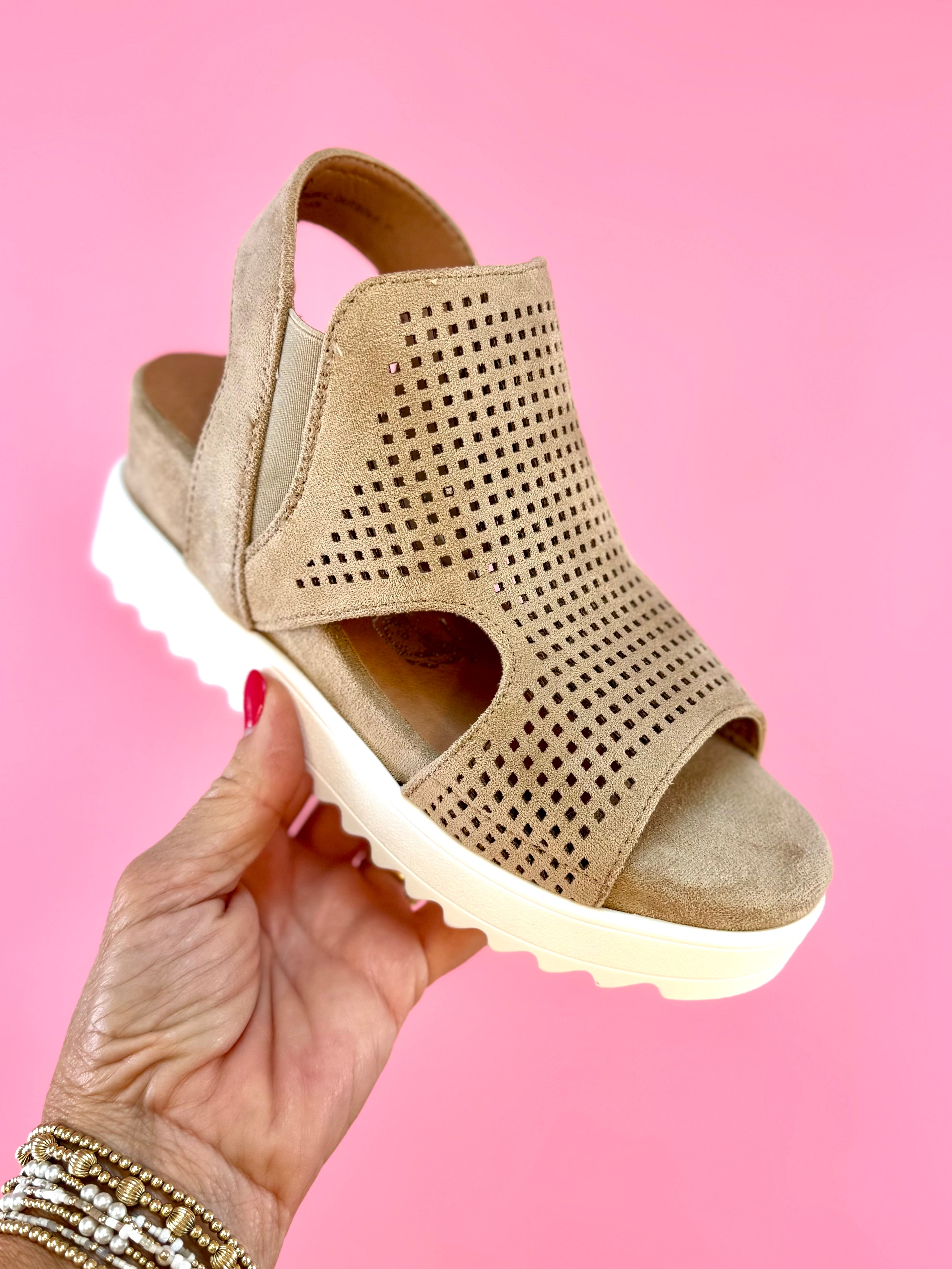 Very G Amy 2 - Sand-270 Shoes-Very G-The Lovely Closet, Women's Fashion Boutique in Alexandria, KY