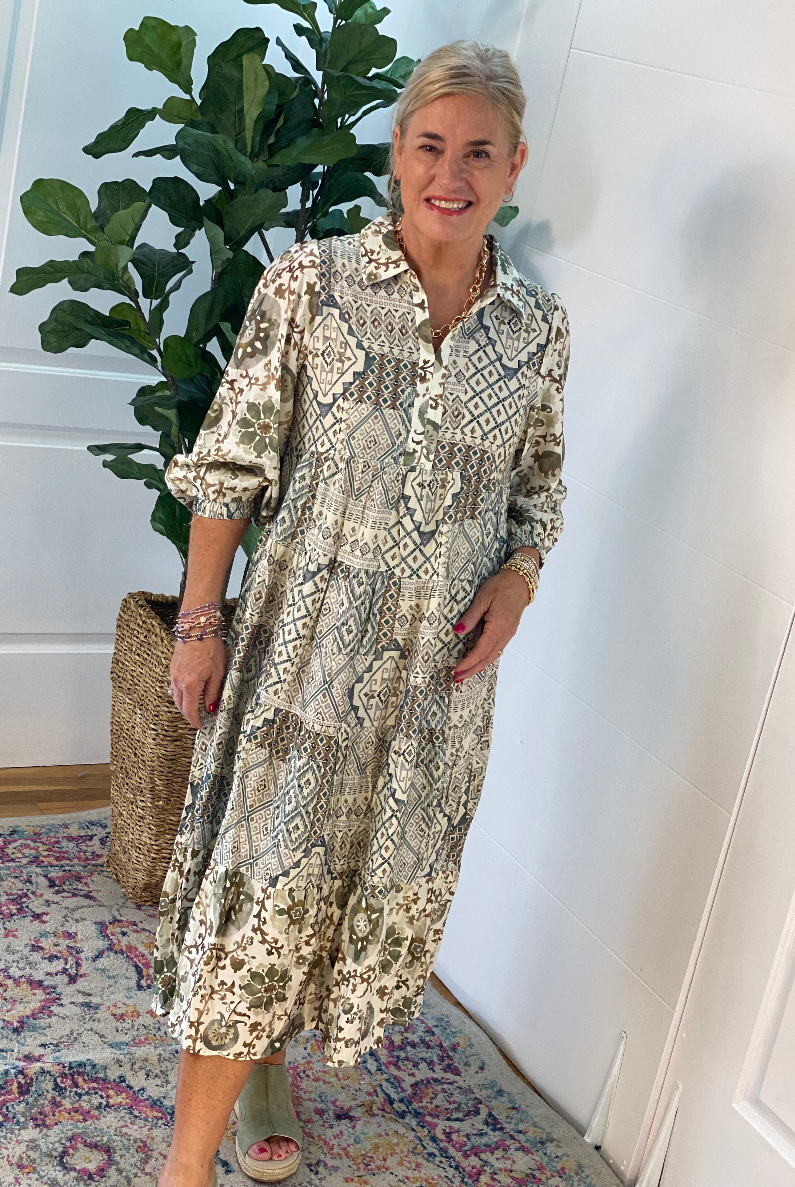 Standout for Good Midi Dress-180 Dresses-GIGIO-The Lovely Closet, Women's Fashion Boutique in Alexandria, KY