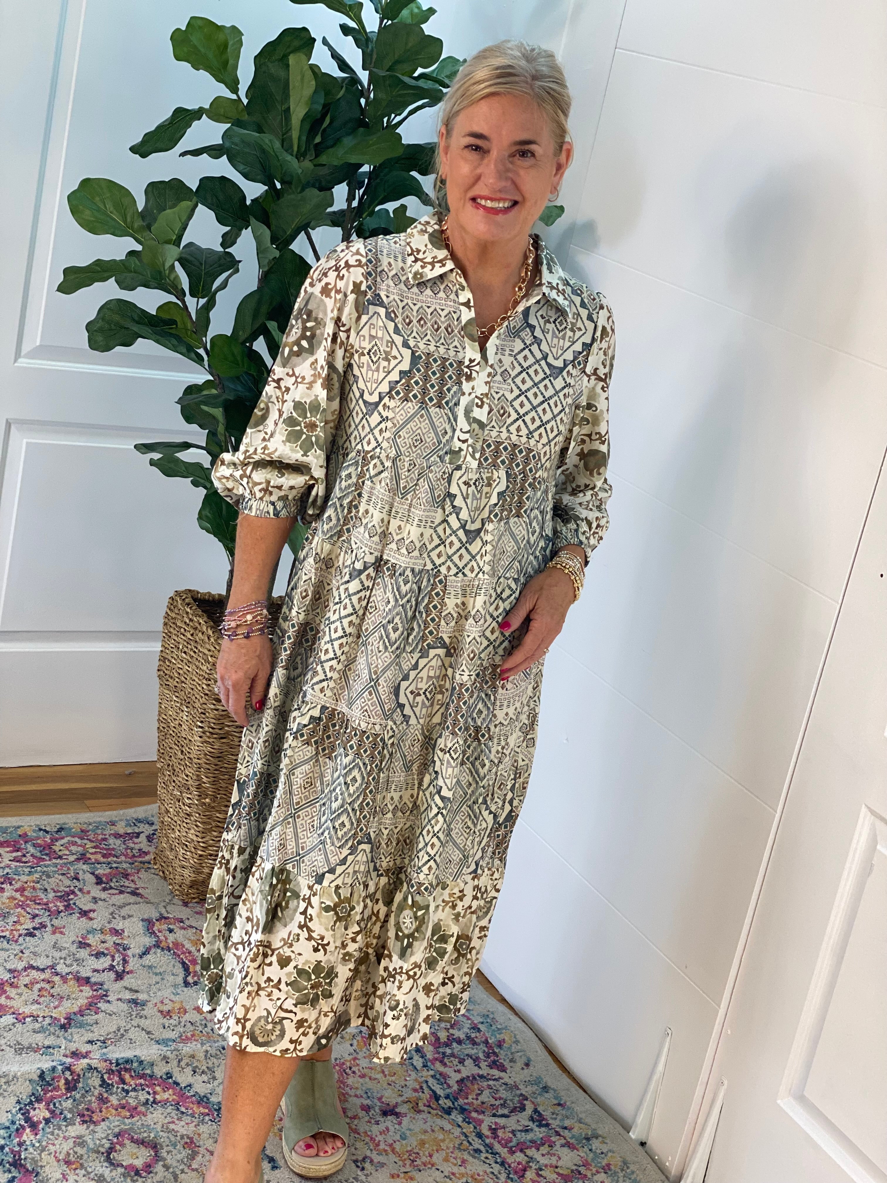 Standout for Good Midi Dress-180 Dresses-GIGIO-The Lovely Closet, Women's Fashion Boutique in Alexandria, KY