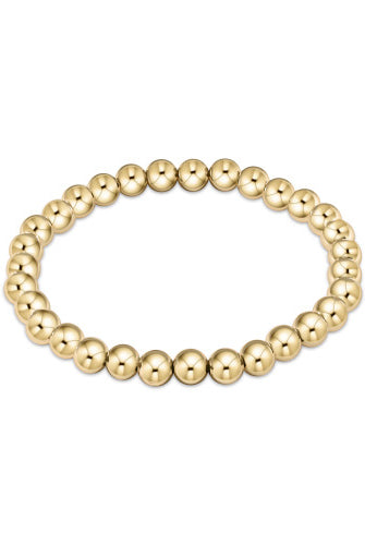 Classic Gold 6mm Bead Bracelet-260 eNewton-eNewton-The Lovely Closet, Women's Fashion Boutique in Alexandria, KY