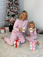 Mary Square Santa Baby Bows Mommy & Me Pajamas - Womens Size-350 Holiday-Mary Square-The Lovely Closet, Women's Fashion Boutique in Alexandria, KY