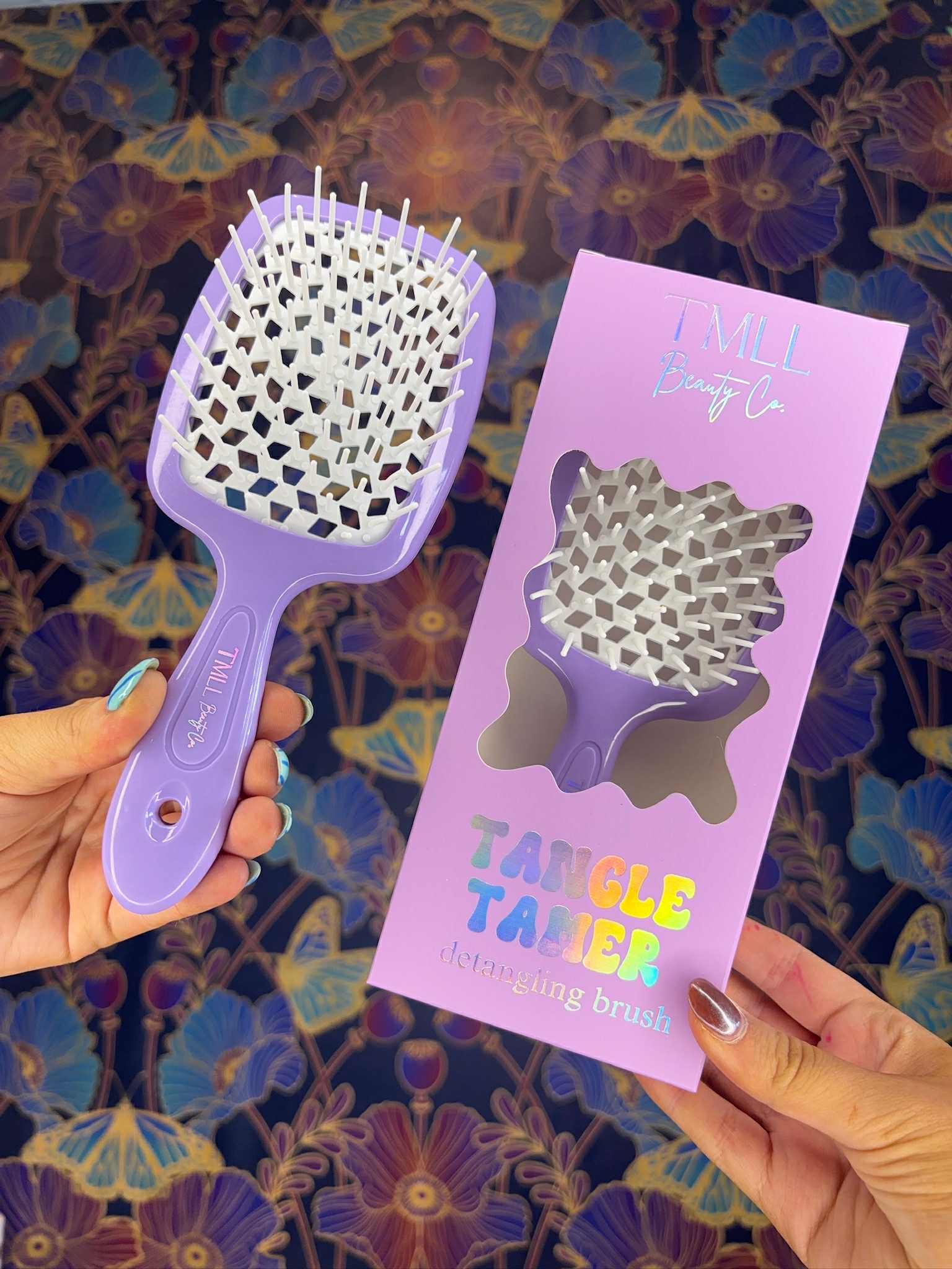 TMLL Tangle Tamer Hair Brush-250 - TMLL Beauty Co - Haircare-TMLL Beauty Co-The Lovely Closet, Women's Fashion Boutique in Alexandria, KY