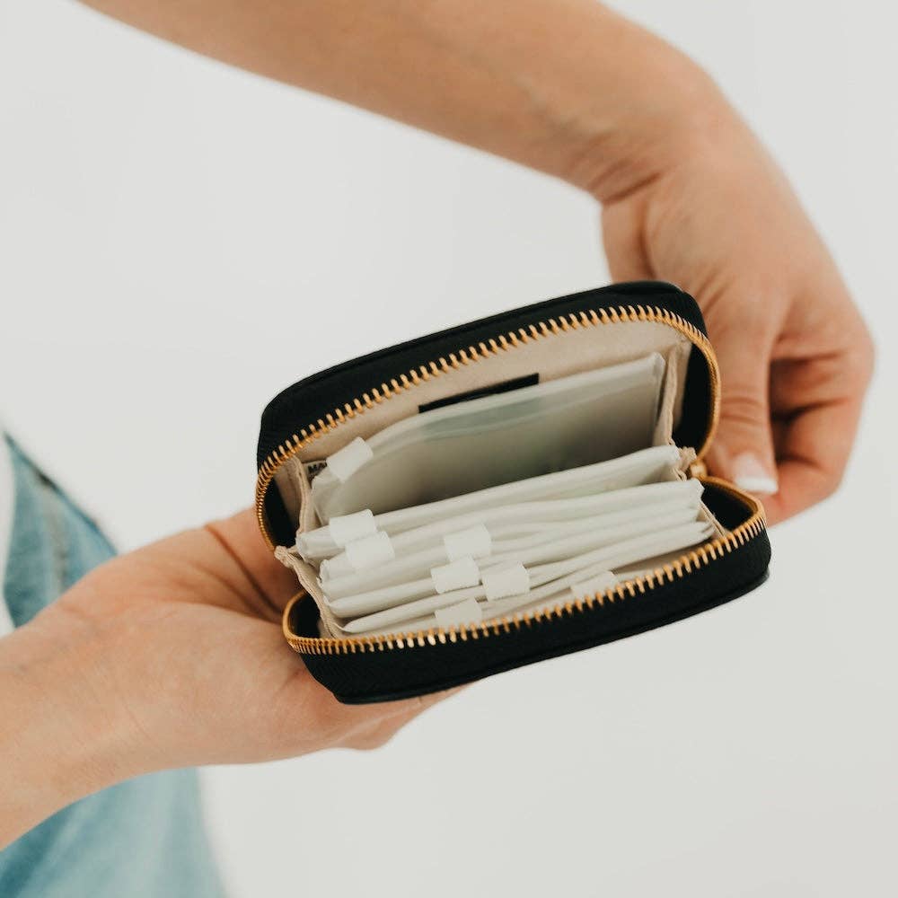 Wanderer Pouch Travel Organizer: Cream-280 Accessories-Pretty Simple-The Lovely Closet, Women's Fashion Boutique in Alexandria, KY