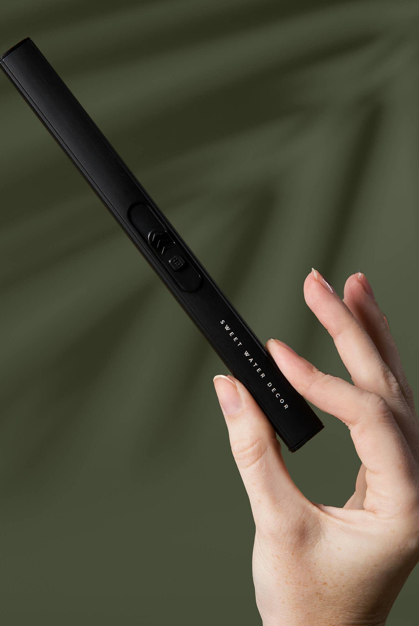 Black Rechargeable Electric Lighter-310 Gift-Sweet Water Decor-The Lovely Closet, Women's Fashion Boutique in Alexandria, KY