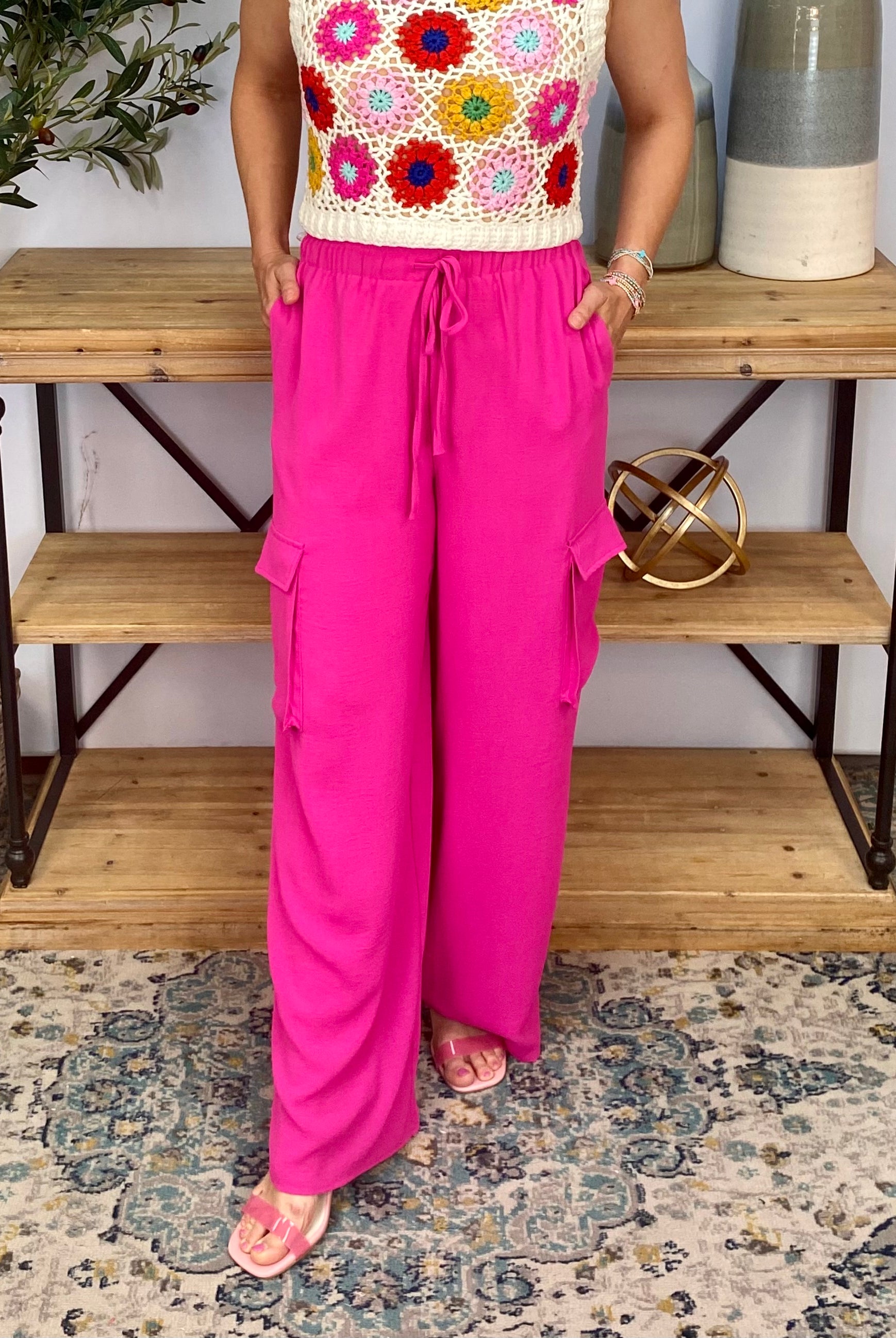Island Time Palazzo Pants-240 Pants-The Lovely Closet-The Lovely Closet, Women's Fashion Boutique in Alexandria, KY