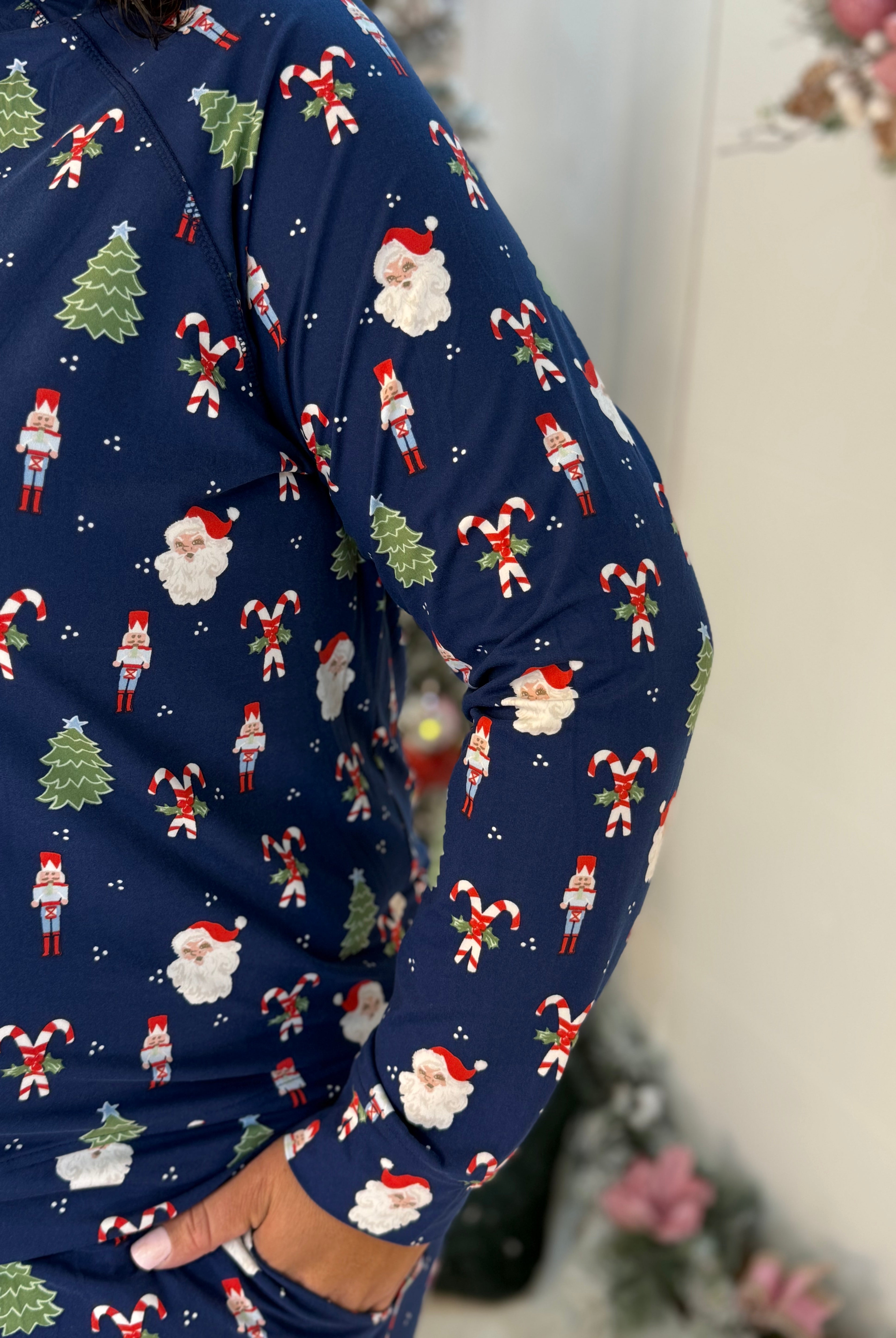 Mary Square Peppermint Pine Family - Womens-350 Holiday-Mary Square-The Lovely Closet, Women's Fashion Boutique in Alexandria, KY