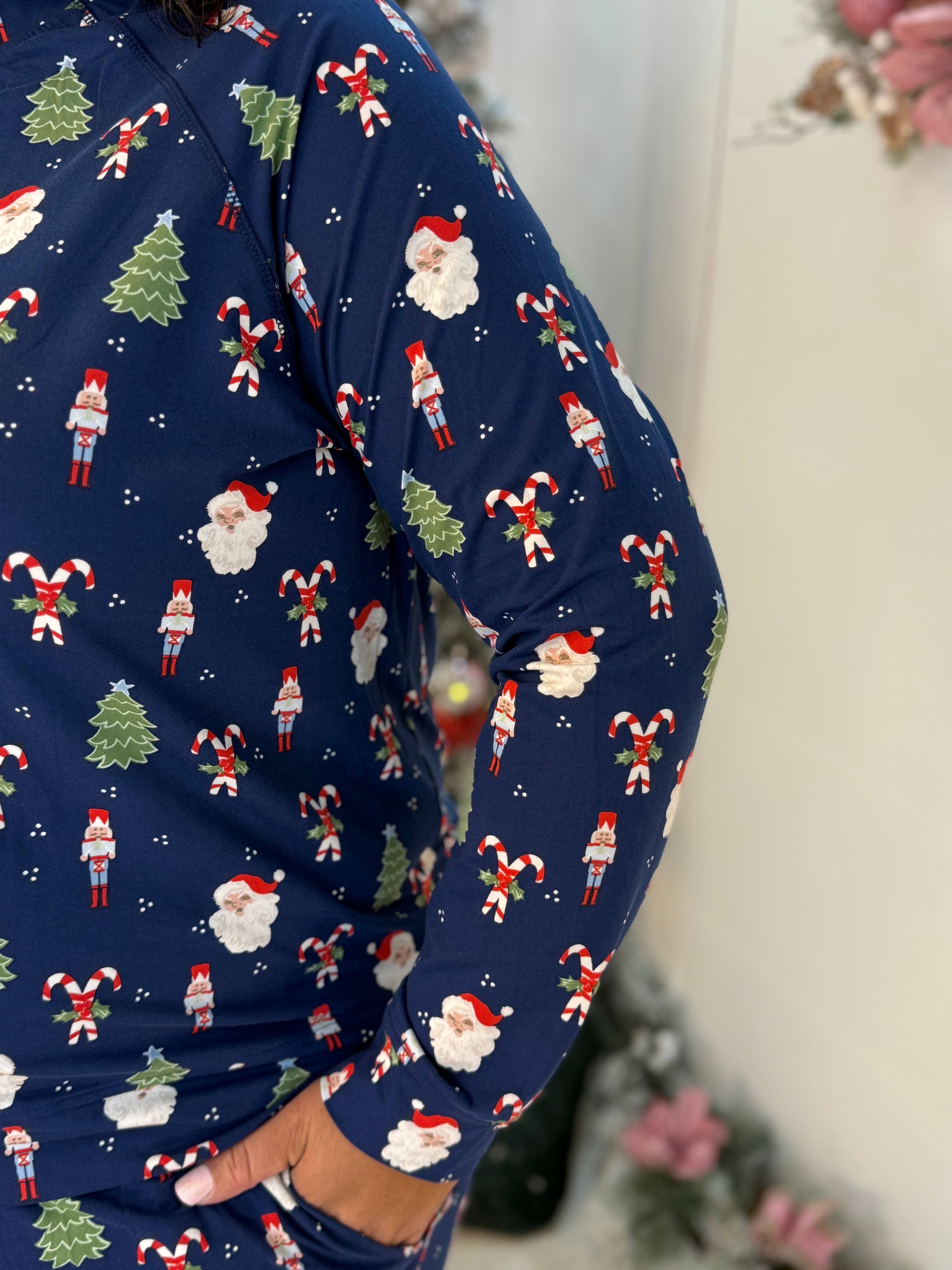 Mary Square Peppermint Pine Family - Womens-350 Holiday-Mary Square-The Lovely Closet, Women's Fashion Boutique in Alexandria, KY