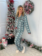 Mary Square Gossamer Wings Charlotte Satin Pant Set-350 Holiday-Mary Square-The Lovely Closet, Women's Fashion Boutique in Alexandria, KY