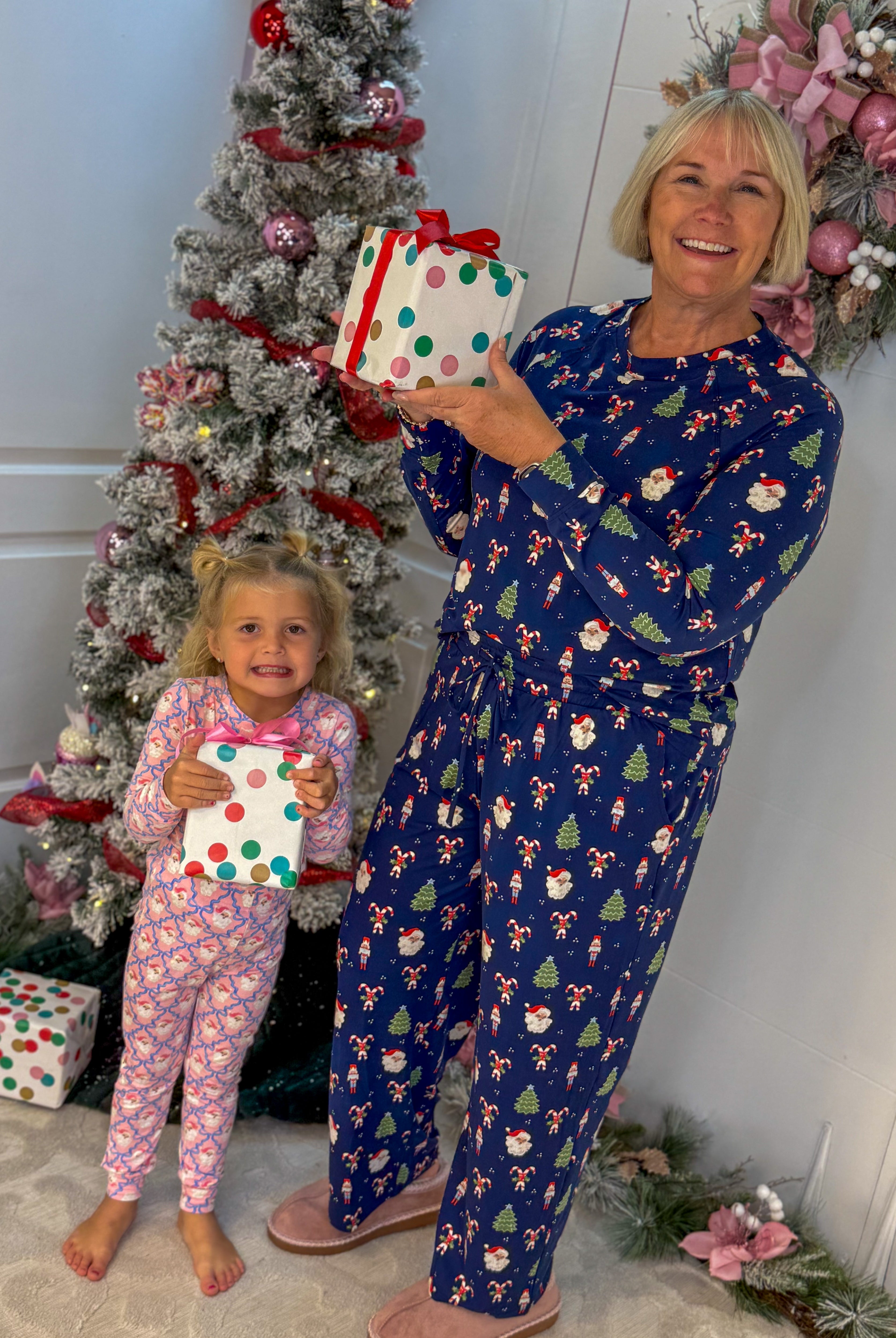 Mary Square Peppermint Pine Family - Womens-350 Holiday-Mary Square-The Lovely Closet, Women's Fashion Boutique in Alexandria, KY