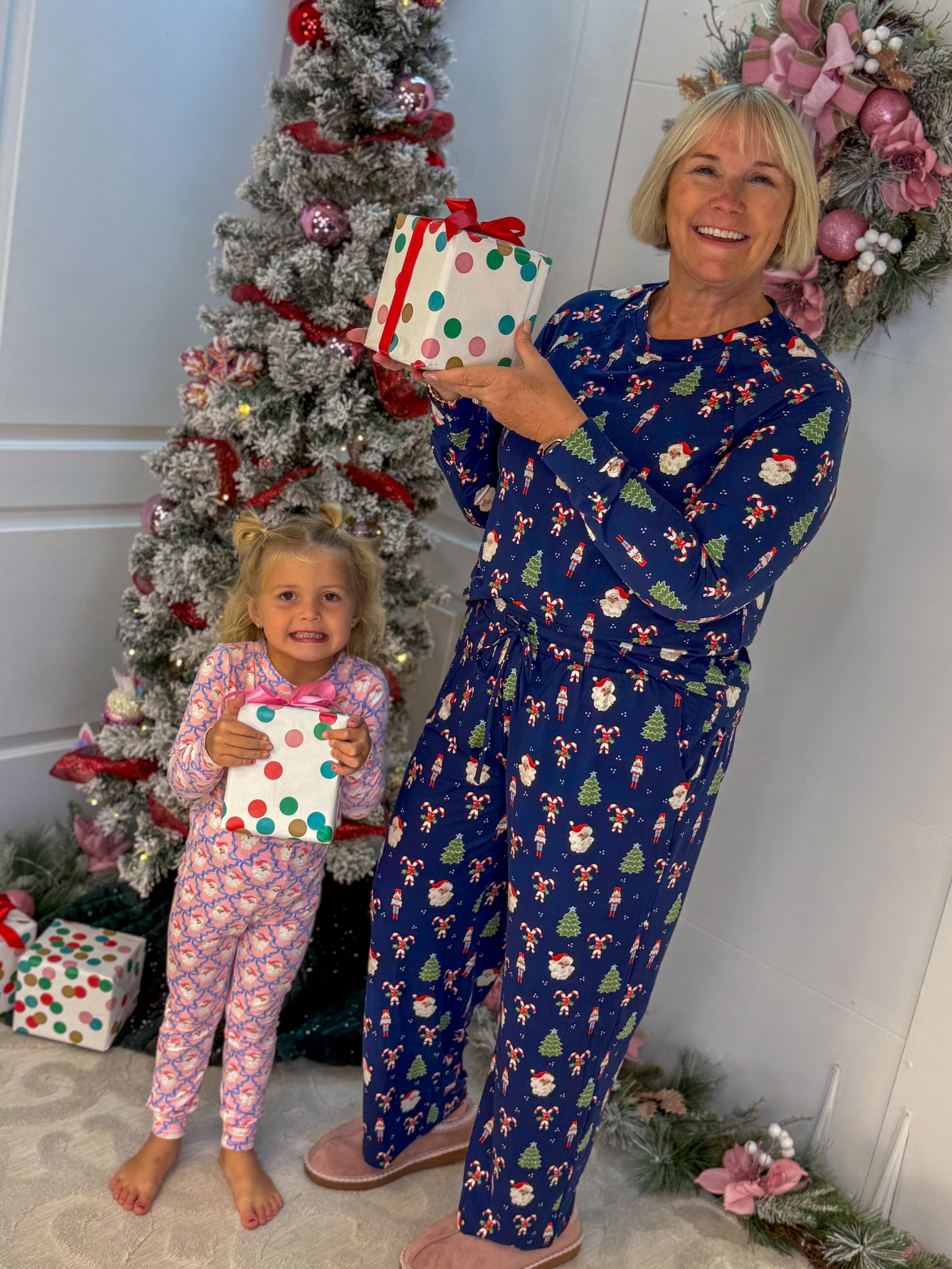 Mary Square Peppermint Pine Family - Womens-350 Holiday-Mary Square-The Lovely Closet, Women's Fashion Boutique in Alexandria, KY