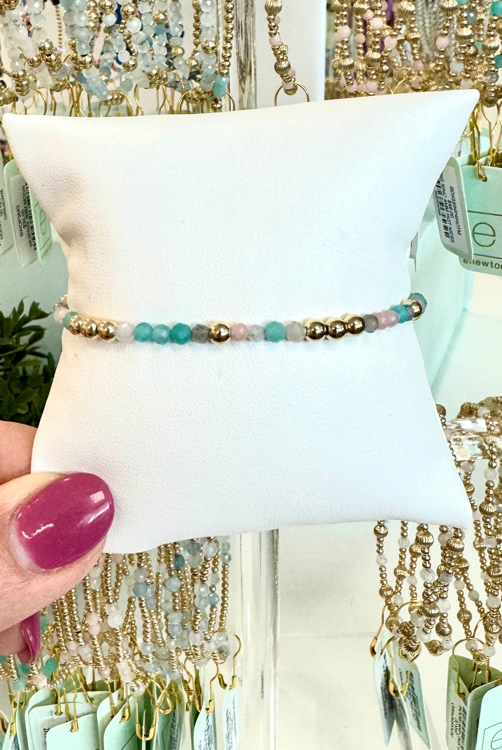 Worthy Pattern 3mm Gemstone-260 eNewton-eNewton-The Lovely Closet, Women's Fashion Boutique in Alexandria, KY