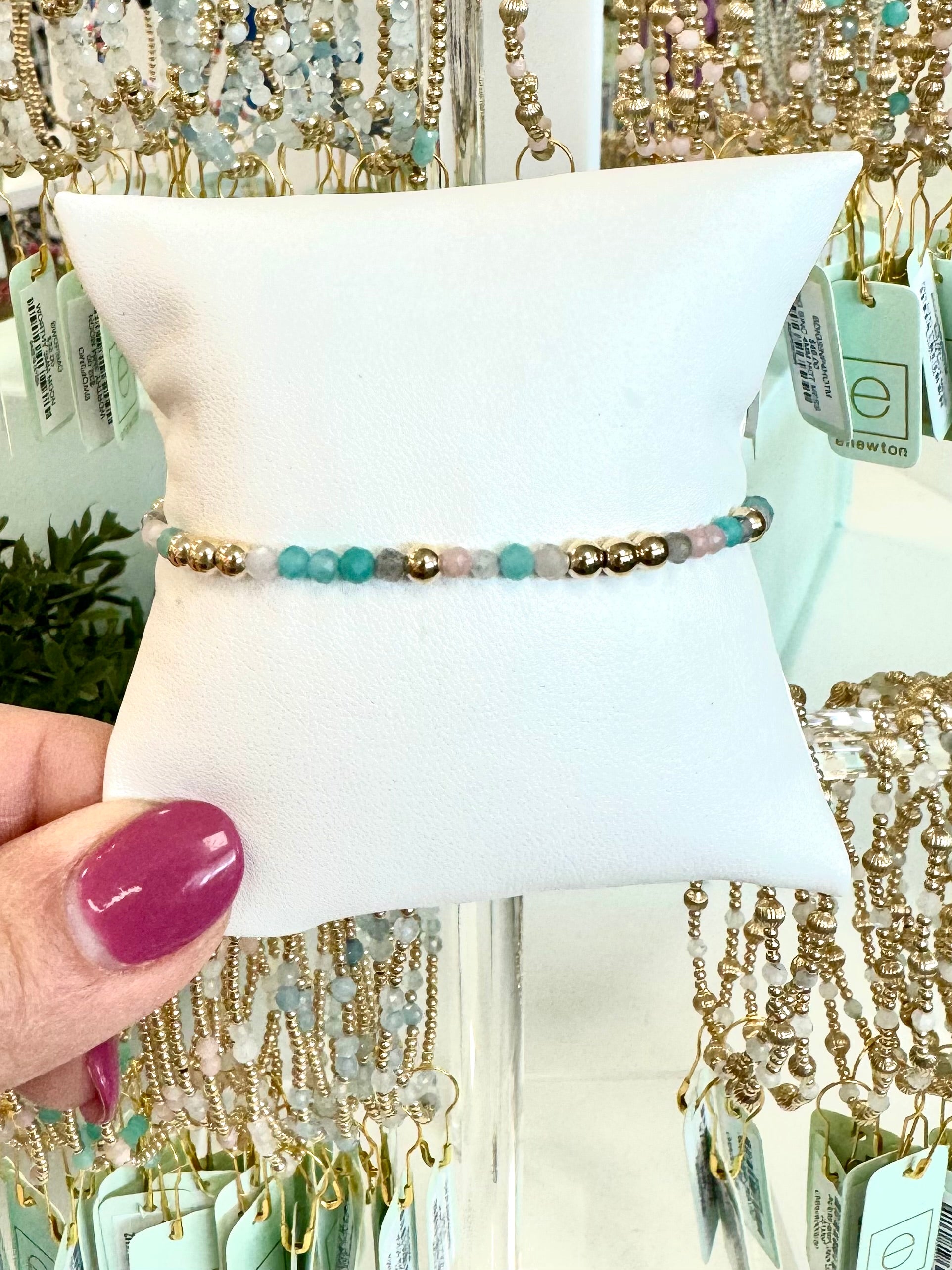 Worthy Pattern 3mm Gemstone-260 eNewton-eNewton-The Lovely Closet, Women's Fashion Boutique in Alexandria, KY