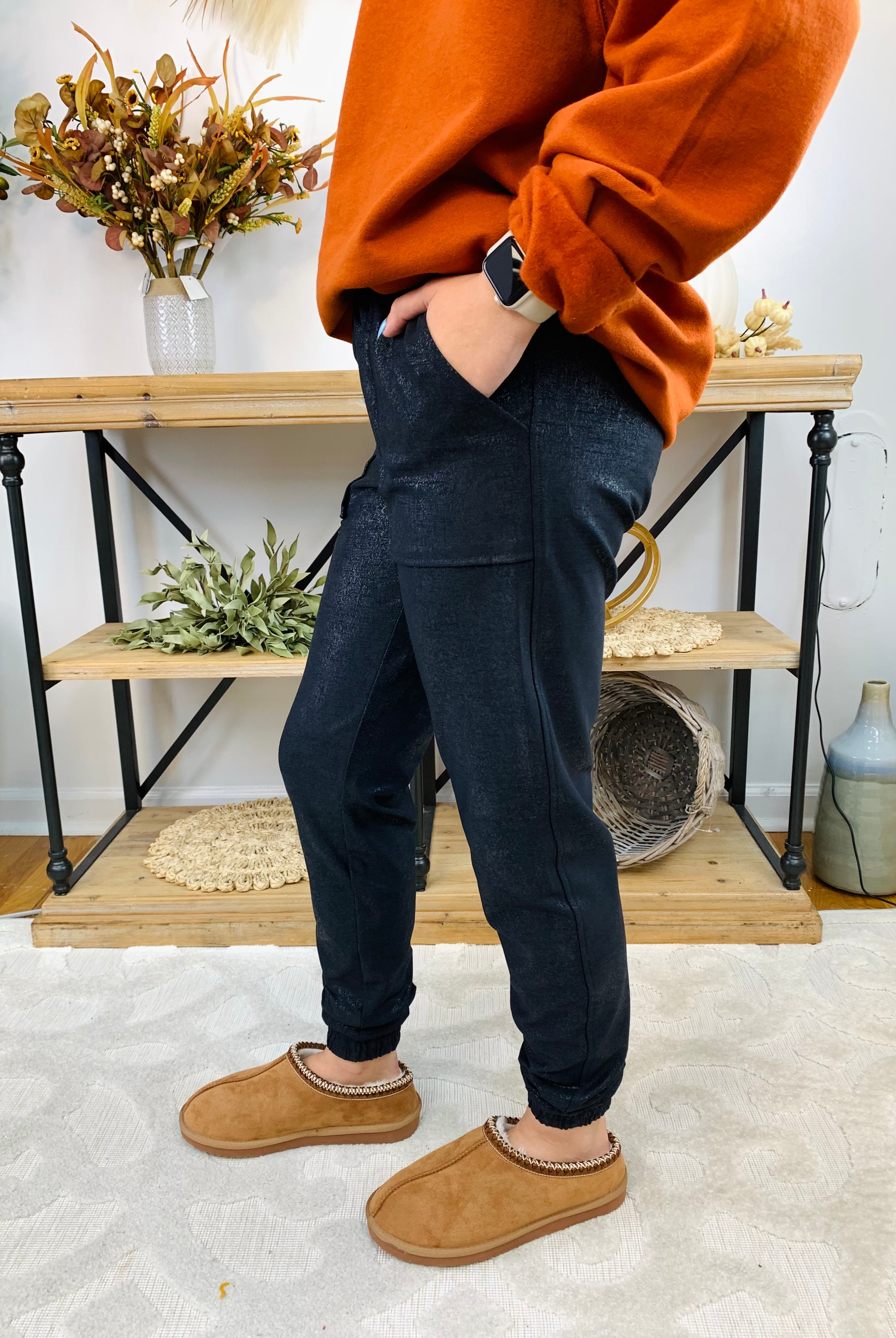 Must Have Pebble Jogger-220 Joggers/Leggings-The Lovely Closet-The Lovely Closet, Women's Fashion Boutique in Alexandria, KY