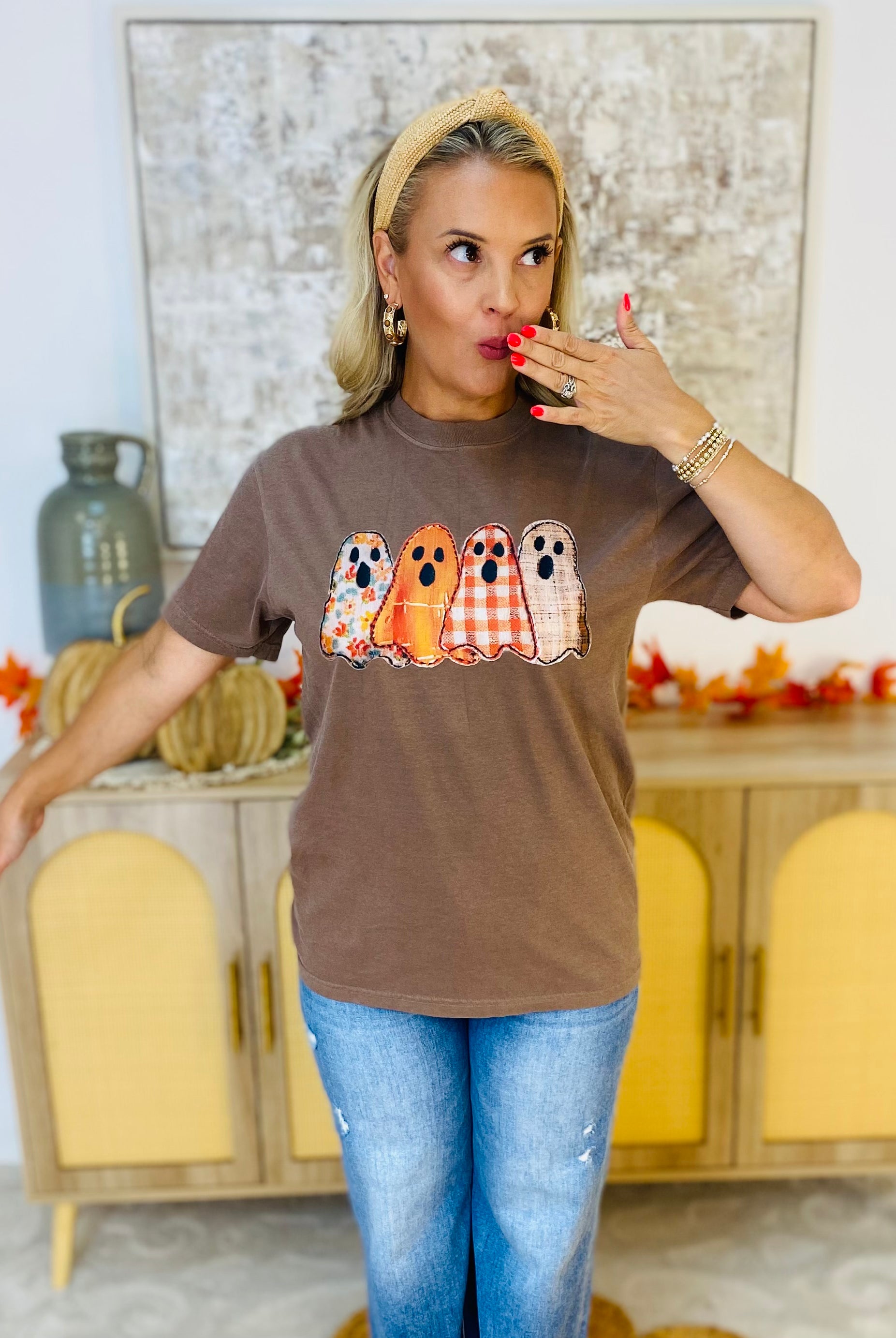 **Pre-Order**Hey Boo Tee-130 Graphics-The Lovely Closet-The Lovely Closet, Women's Fashion Boutique in Alexandria, KY