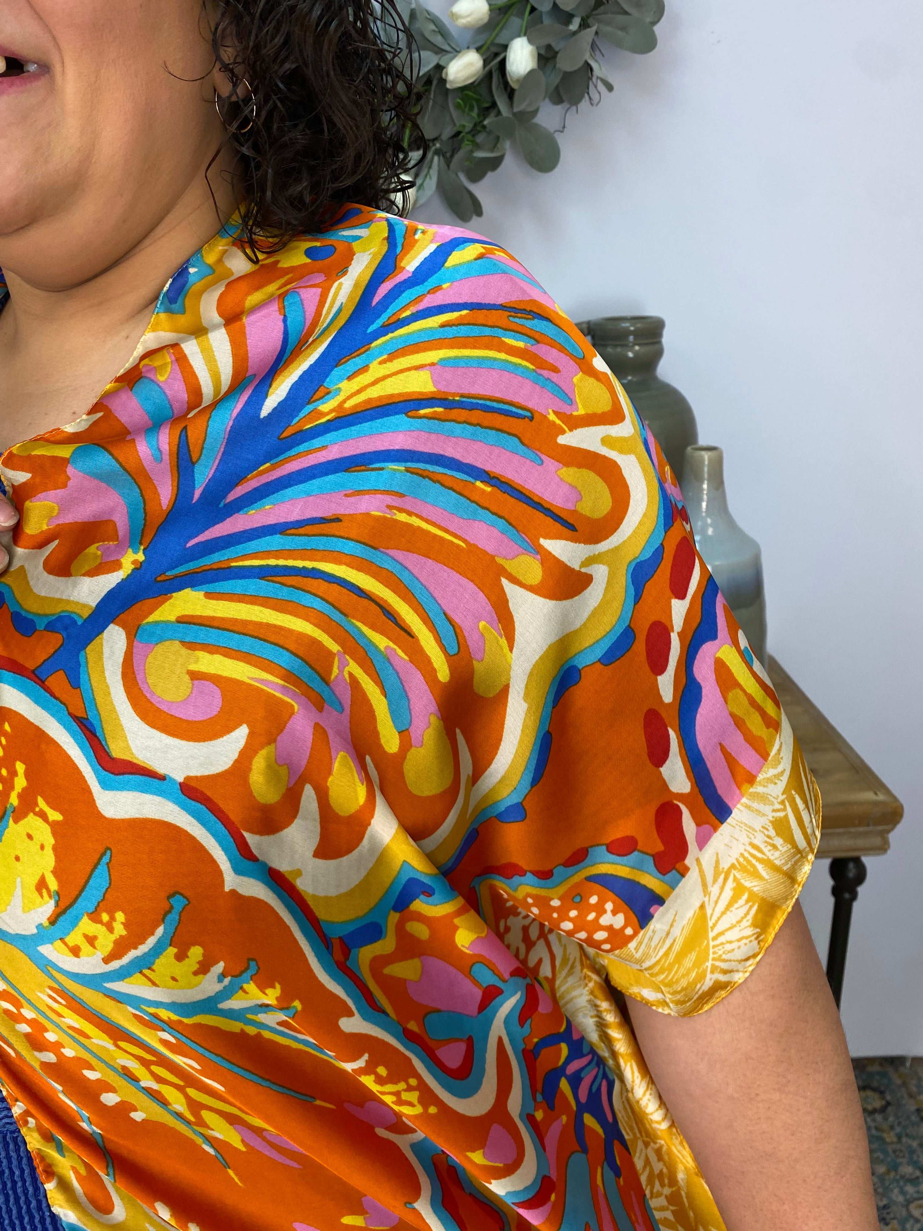 Summer Days Kimono-160 Cardigan/Kimonos-The Lovely Closet-The Lovely Closet, Women's Fashion Boutique in Alexandria, KY