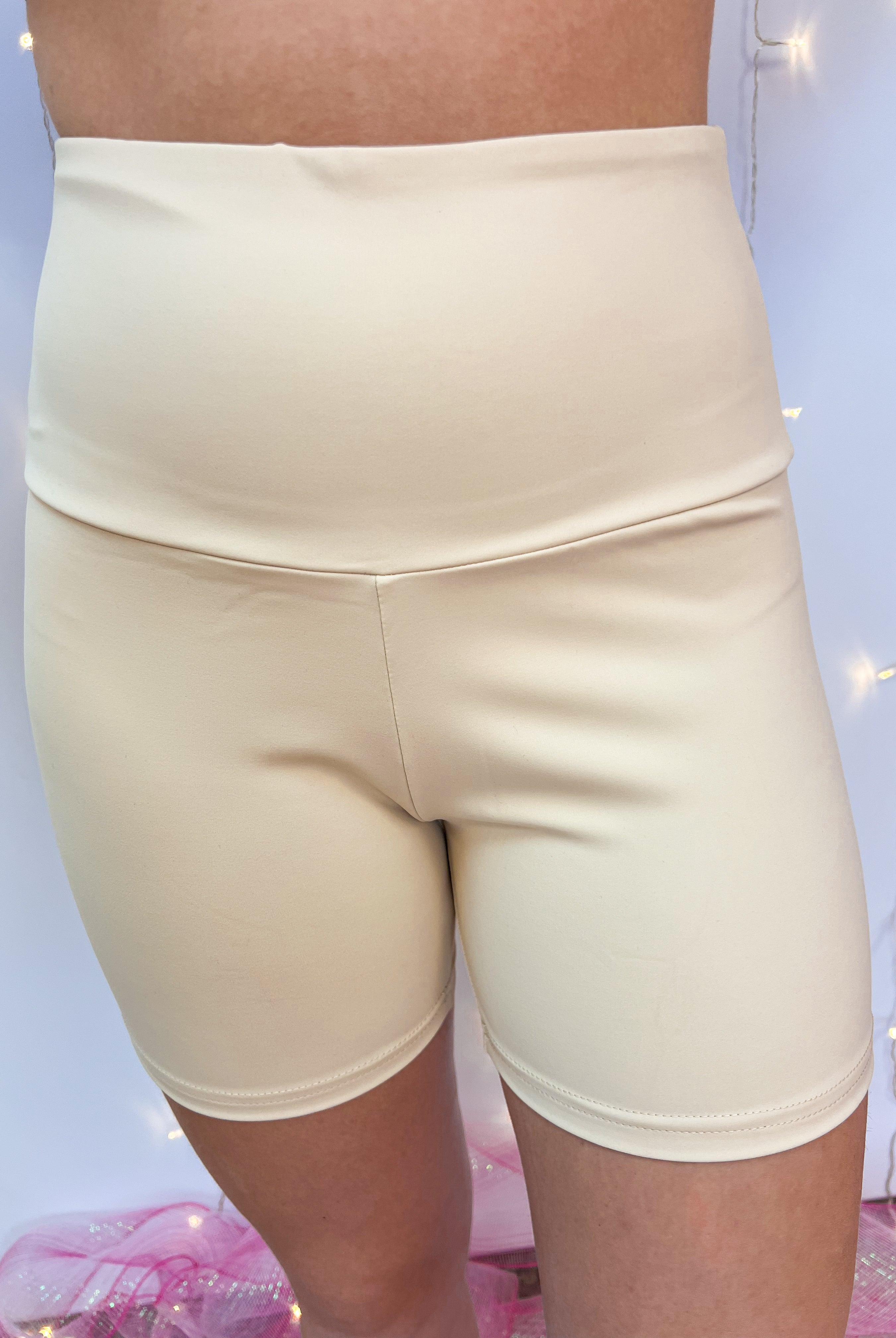 Nude Shapewear Shorts-230 Skirts/Shorts-The Lovely Closet-The Lovely Closet, Women's Fashion Boutique in Alexandria, KY