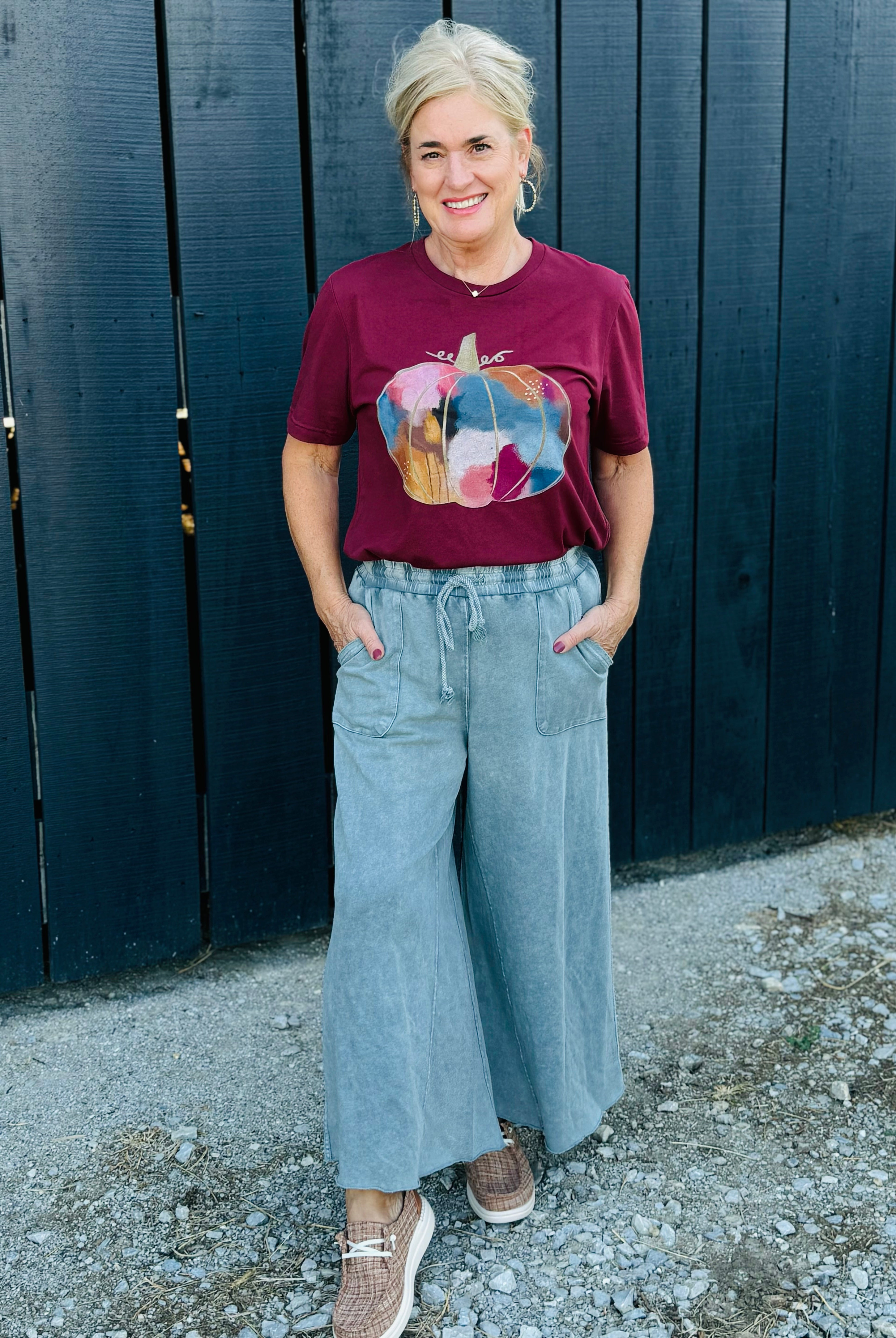 Day in the Life Pants - Slate-240 Pants-The Lovely Closet-The Lovely Closet, Women's Fashion Boutique in Alexandria, KY