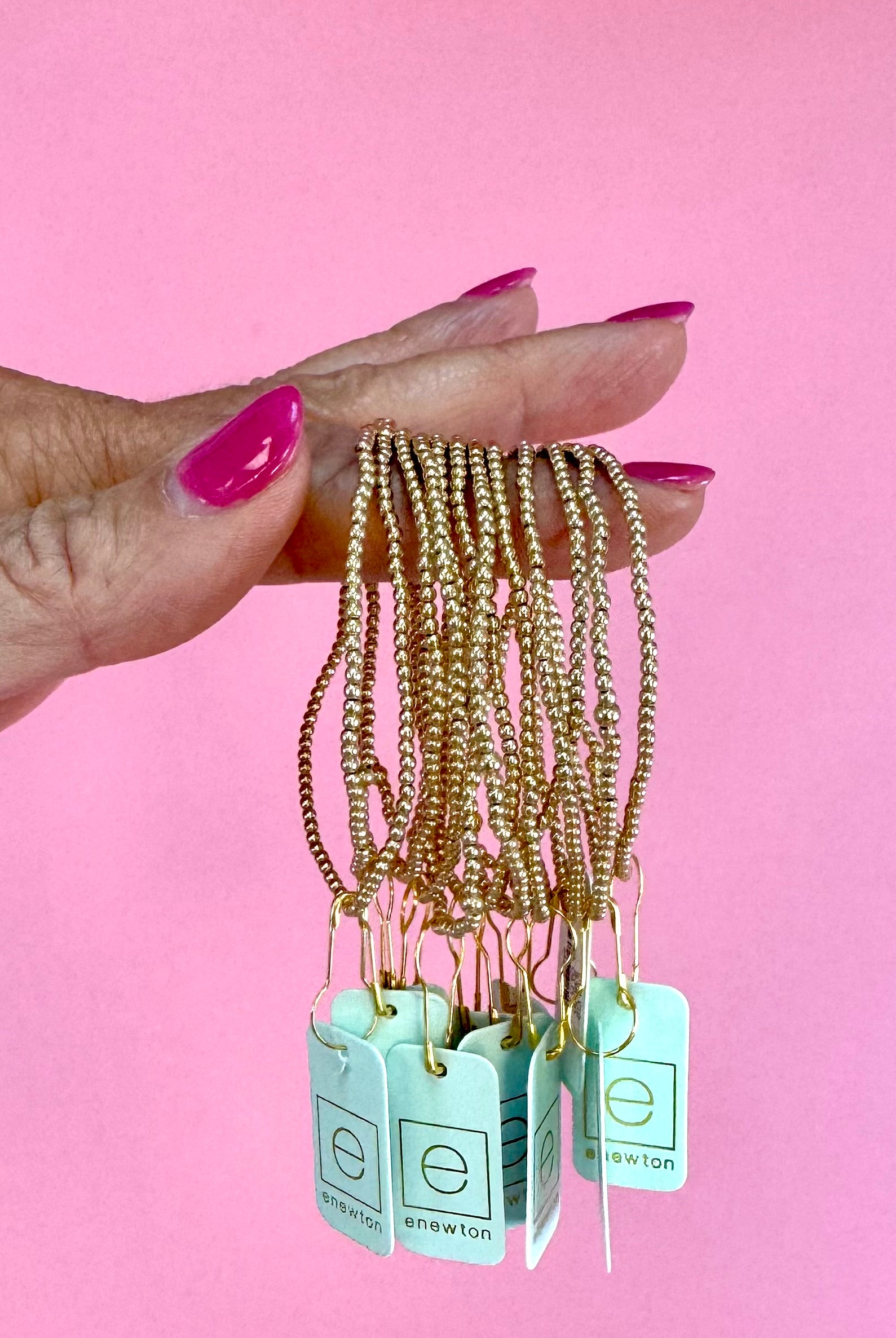 Classic Gold 2mm Bracelet-260 eNewton-eNewton-The Lovely Closet, Women's Fashion Boutique in Alexandria, KY