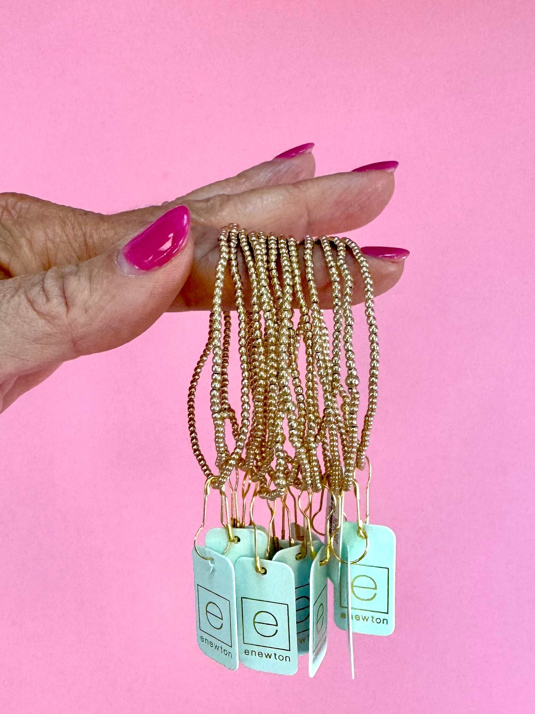 Classic Gold 2mm Bracelet-260 eNewton-eNewton-The Lovely Closet, Women's Fashion Boutique in Alexandria, KY