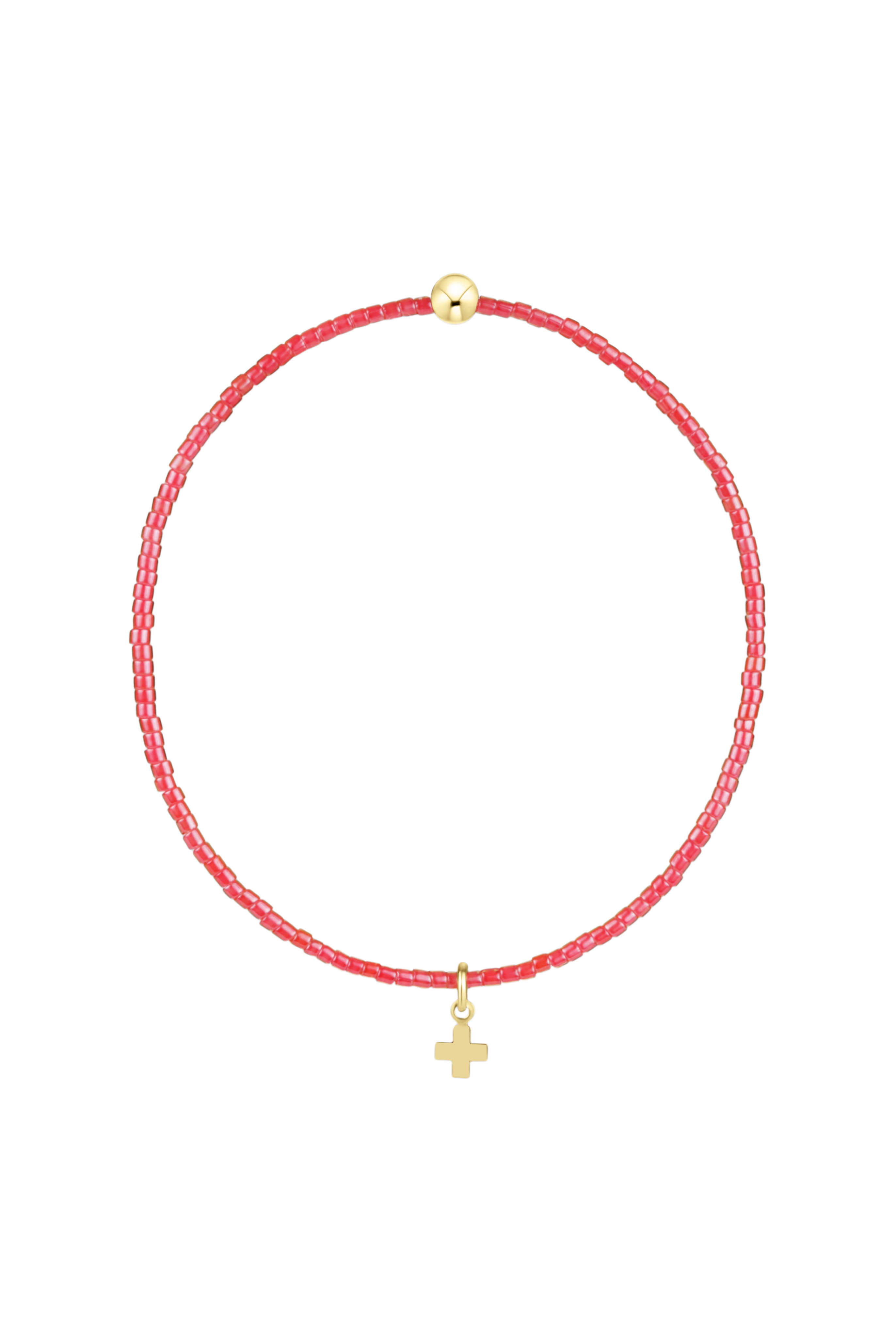 ENEWTON HOPE CLASSIC SHERBERT BRACELET - SIGNATURE CROSS SMALL GOLD CHARM-260 eNewton-eNewton-The Lovely Closet, Women's Fashion Boutique in Alexandria, KY