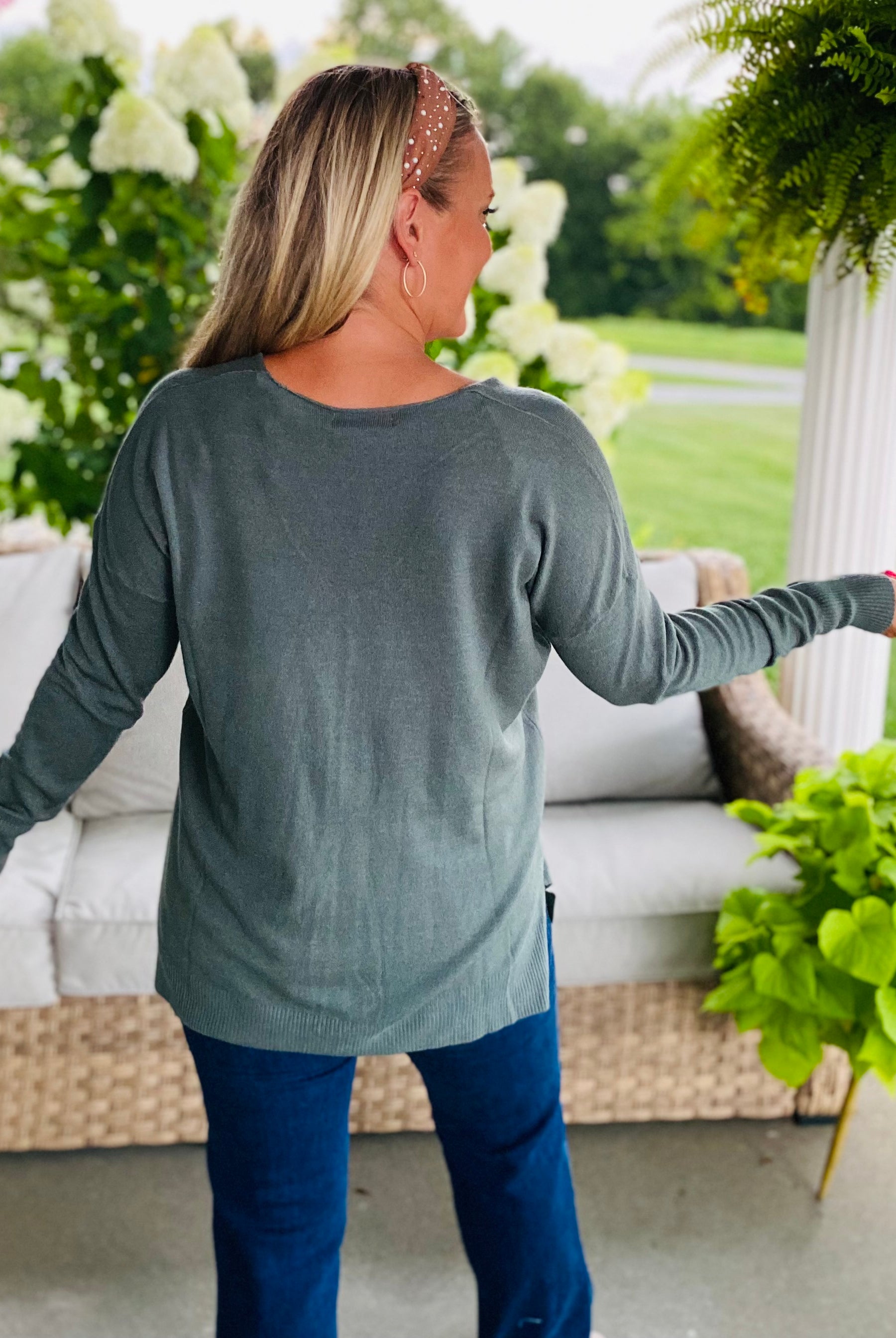 Dream Sweater - Teal-140 Sweaters-zenana-The Lovely Closet, Women's Fashion Boutique in Alexandria, KY